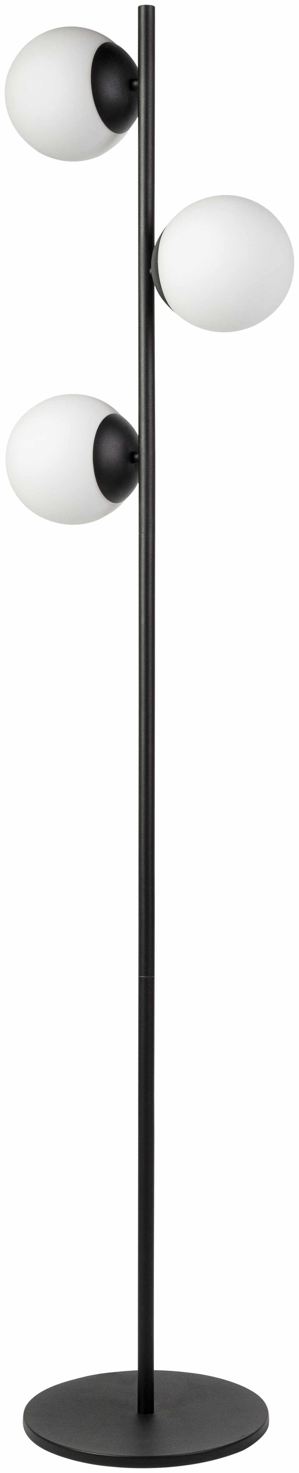 Quetzalapa Black Metal Floor Lamp - PRHOMZ