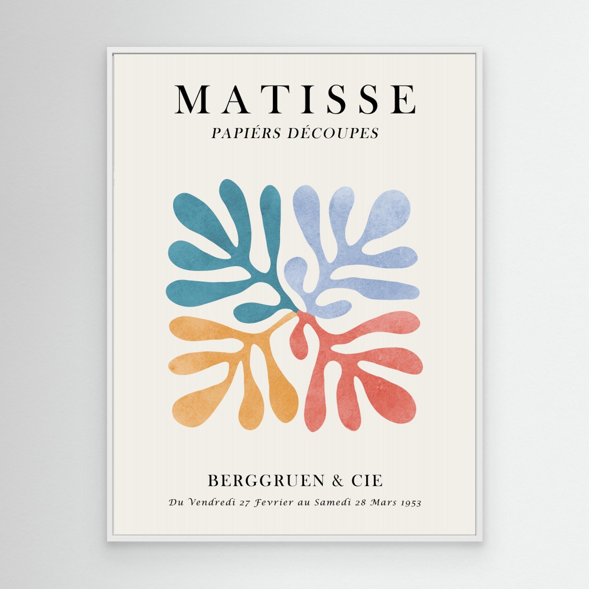 Matisse floral poster 4 by Vitor Costa