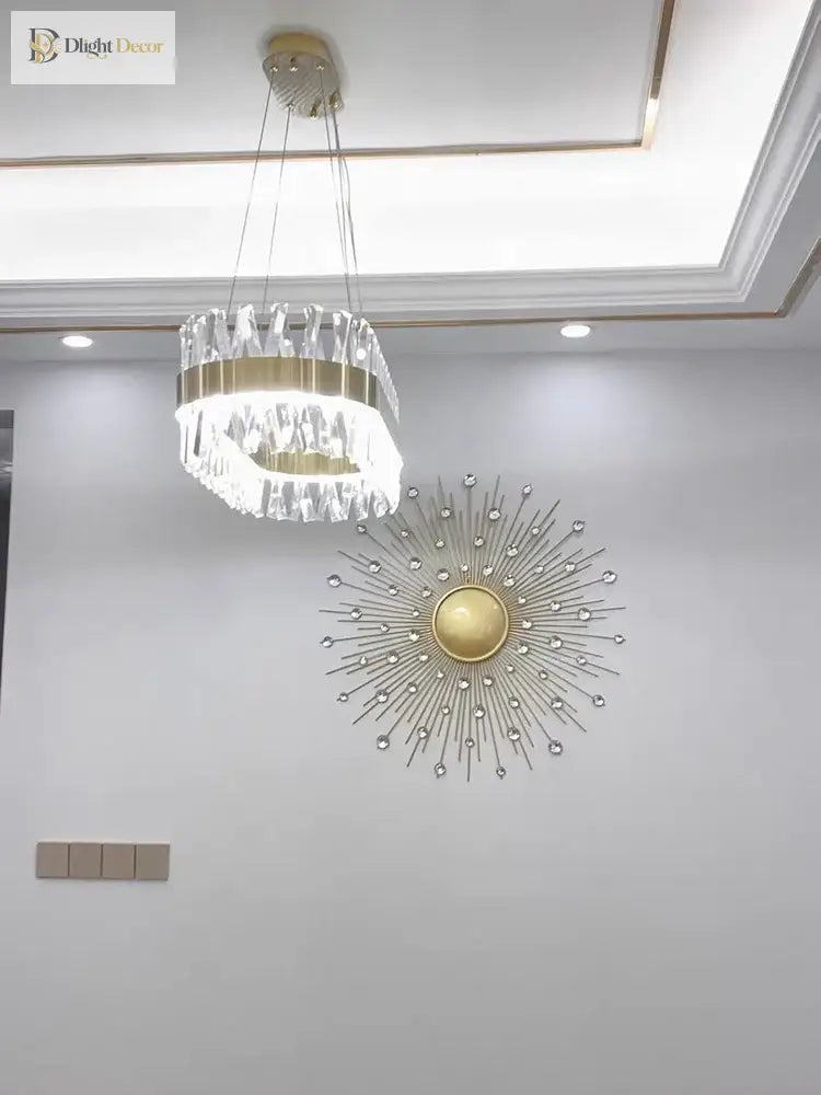 K9 LED Crystal Chandelier | Modern Dining Room Lighting