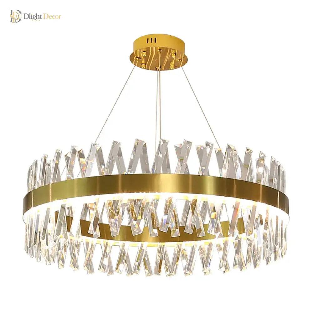 K9 LED Crystal Chandelier | Modern Dining Room Lighting