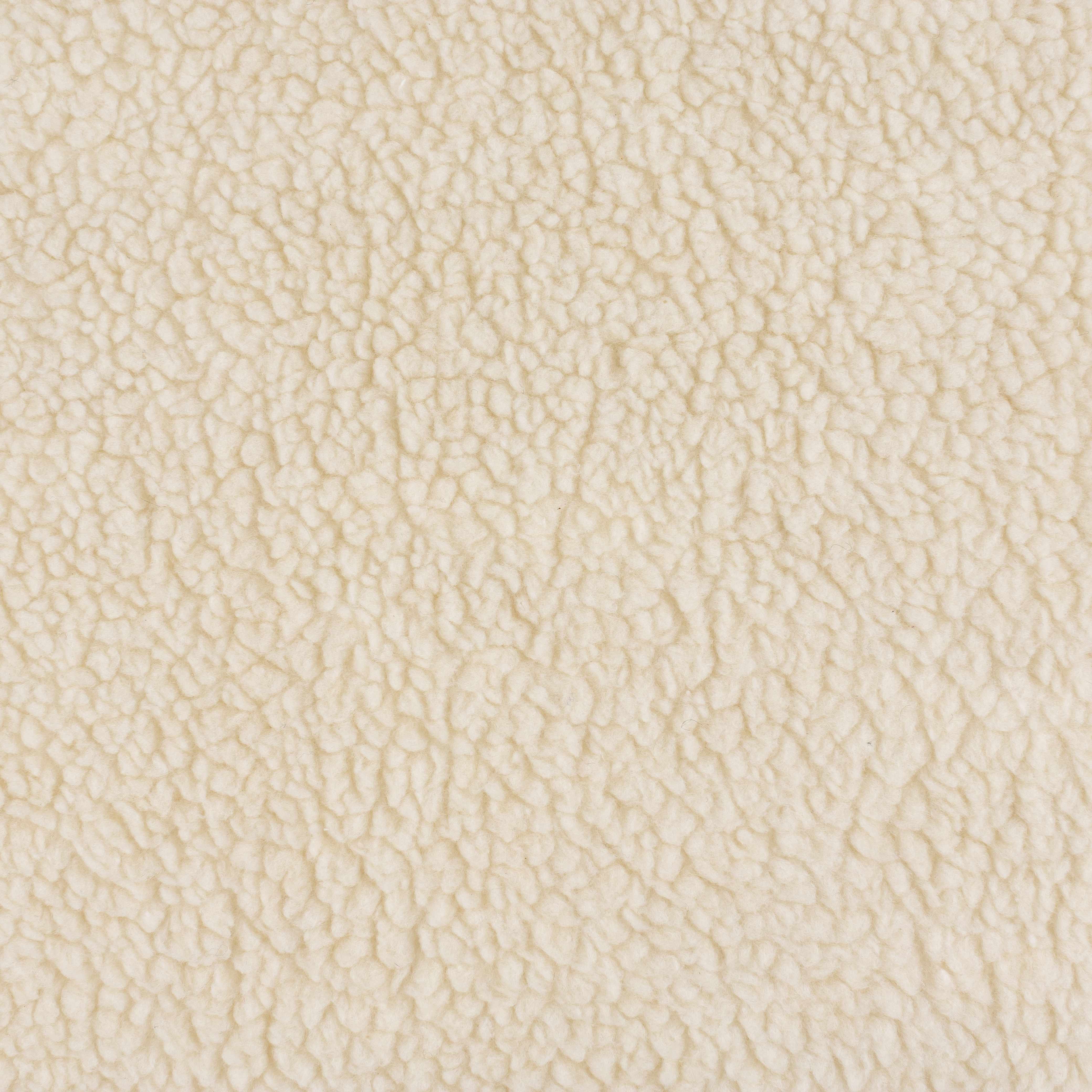 Kadirli Cream Faux Fur Pillow - Clearance-1