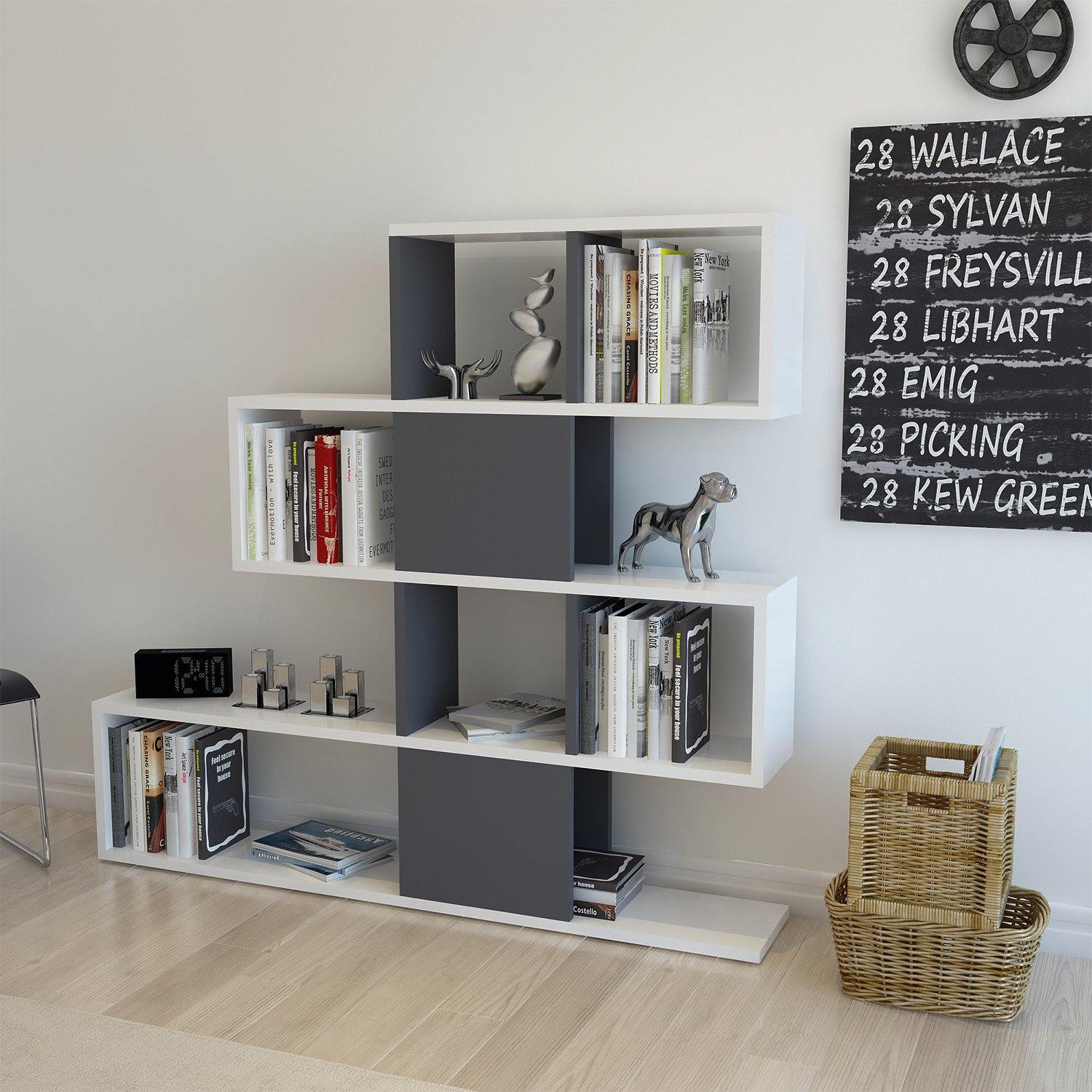 Karlin 43" Tall Accent Bookcase