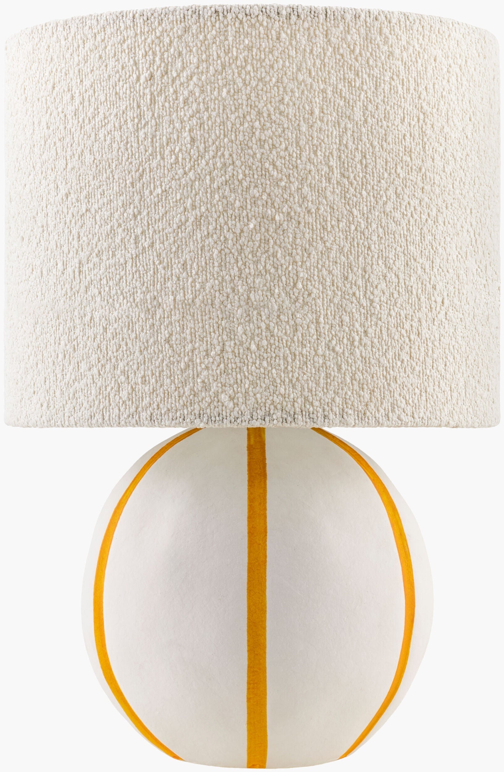 Cool Light Gray Traditional Table Lamp with linen details for bedside or console tables-0