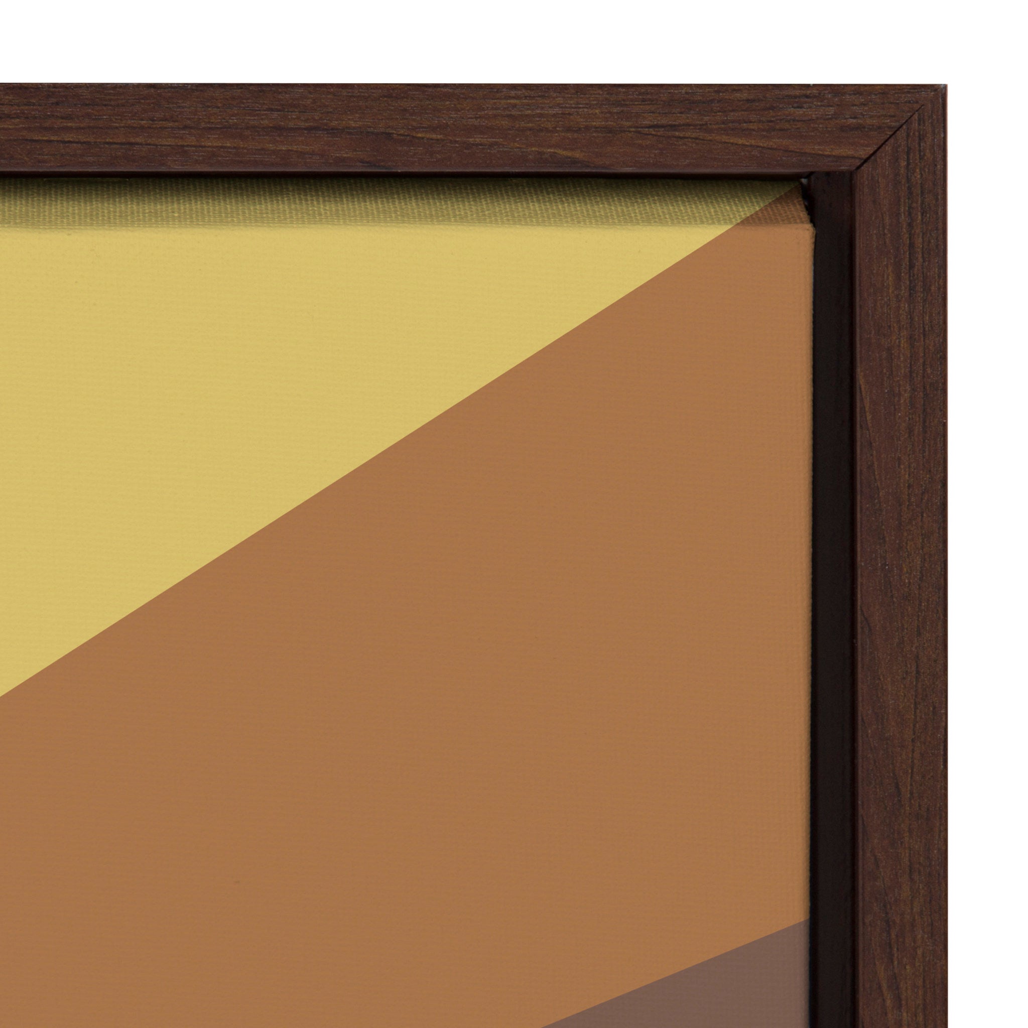 Sylvie Retro Sunset Framed Canvas by The Creative Bunch Studio