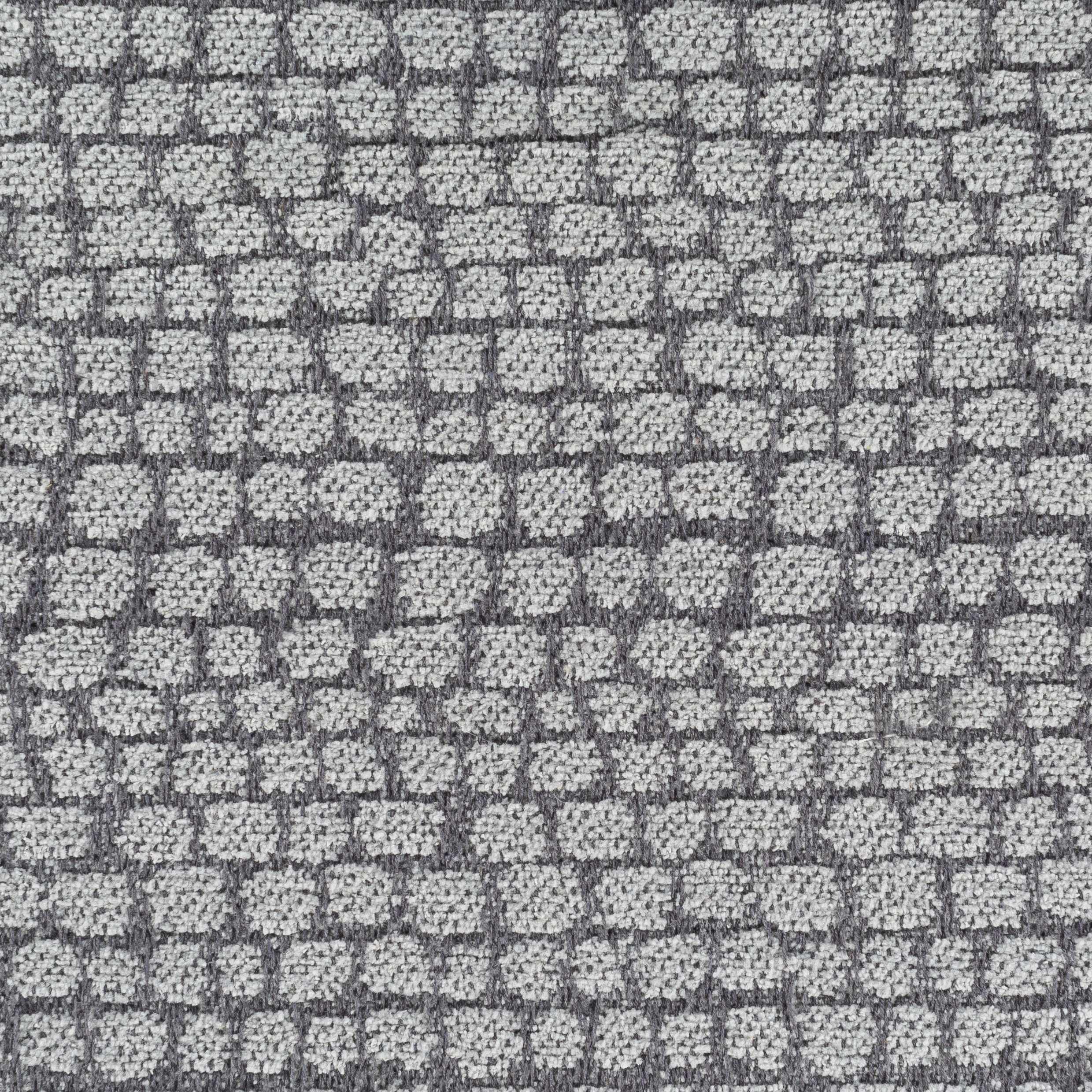 Koorda Gray Woven Tassel Mosaic Throw Pillow - Clearance-1