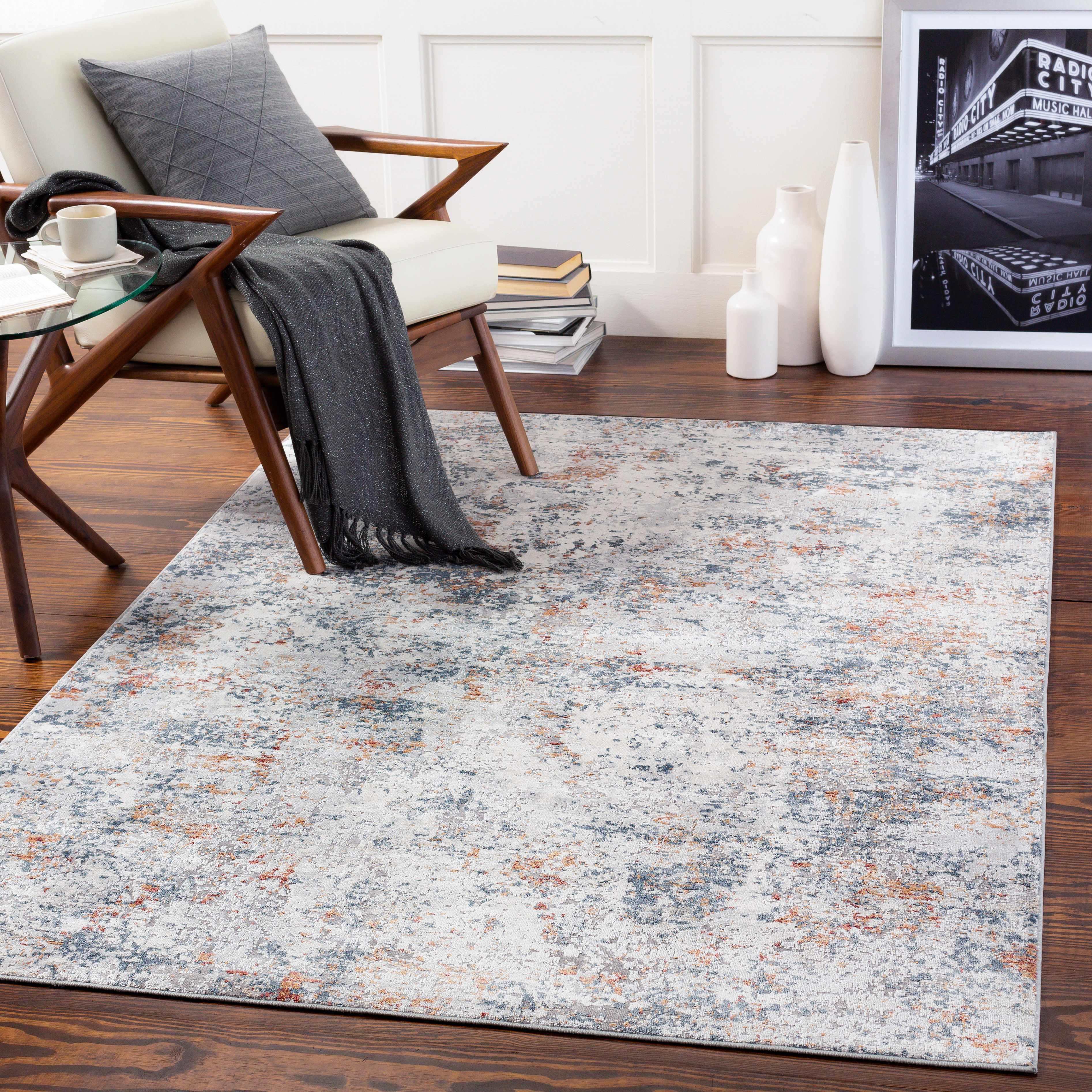 Kearny Textured Luxe Area Rug - PRHOMZ