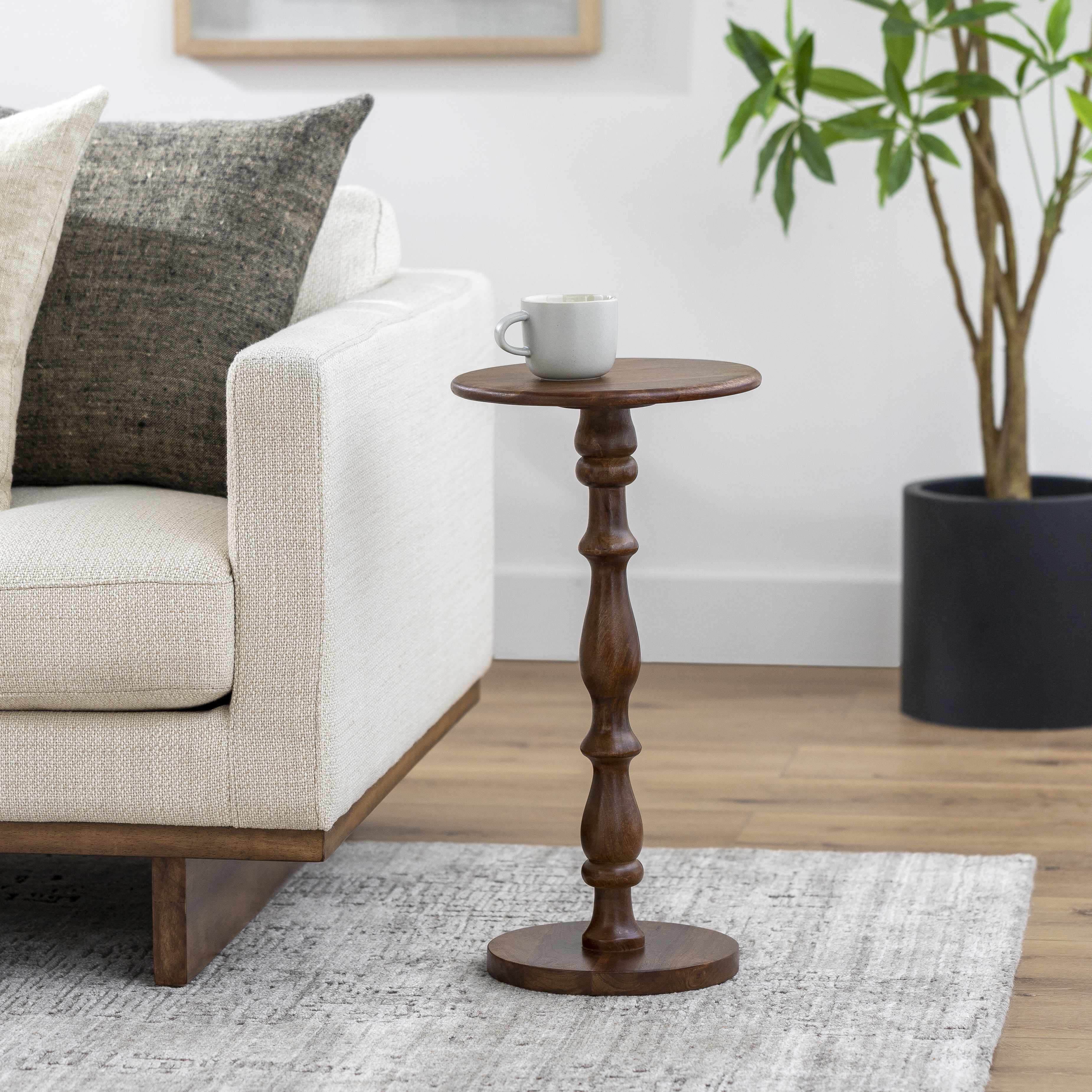 Kolosovka Dark Wood End Table-0
