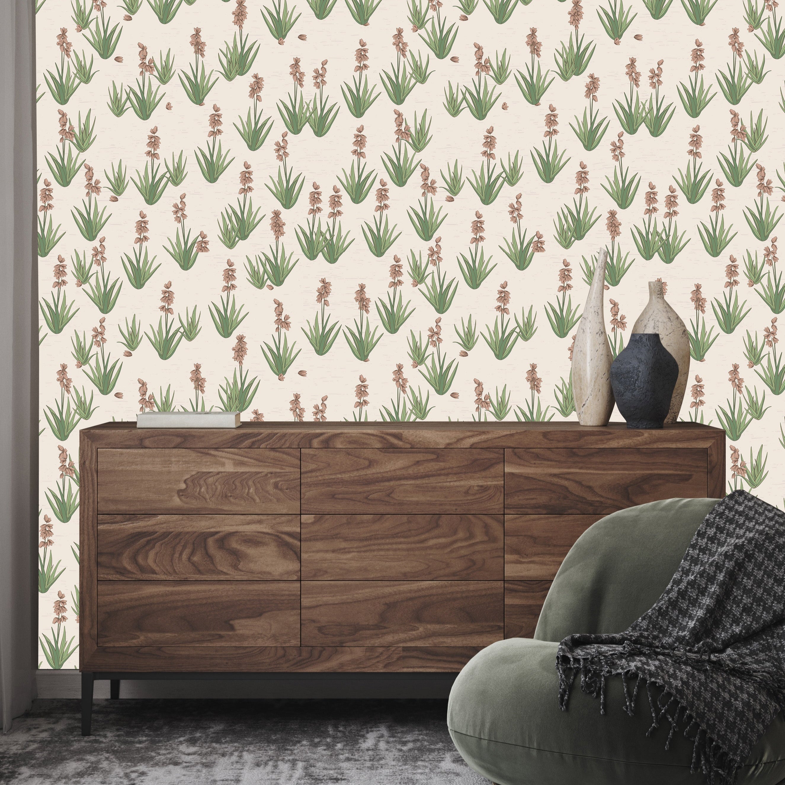 Yucca Wallpaper by LeeArt Co