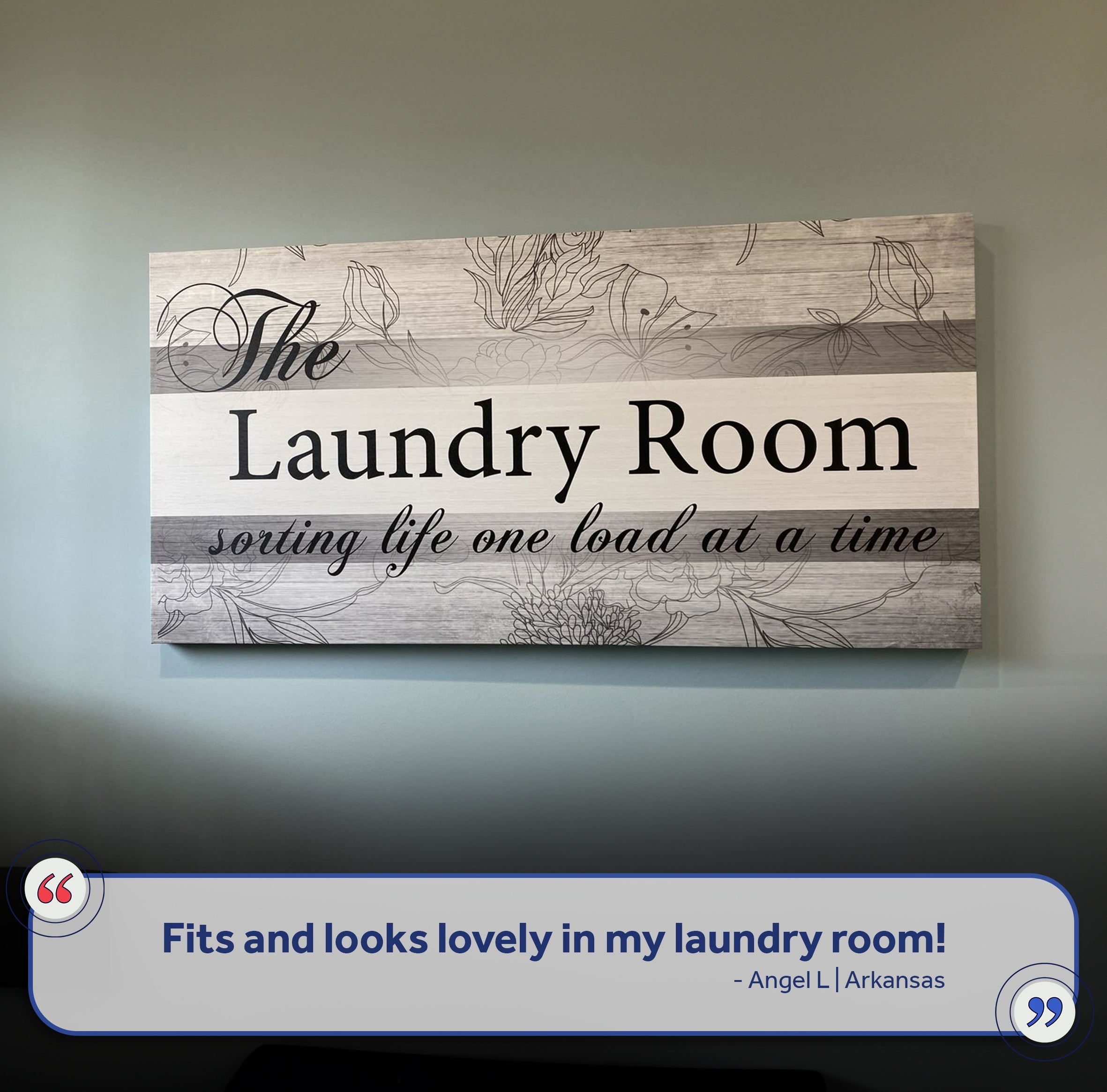 The Laundry Room Sign