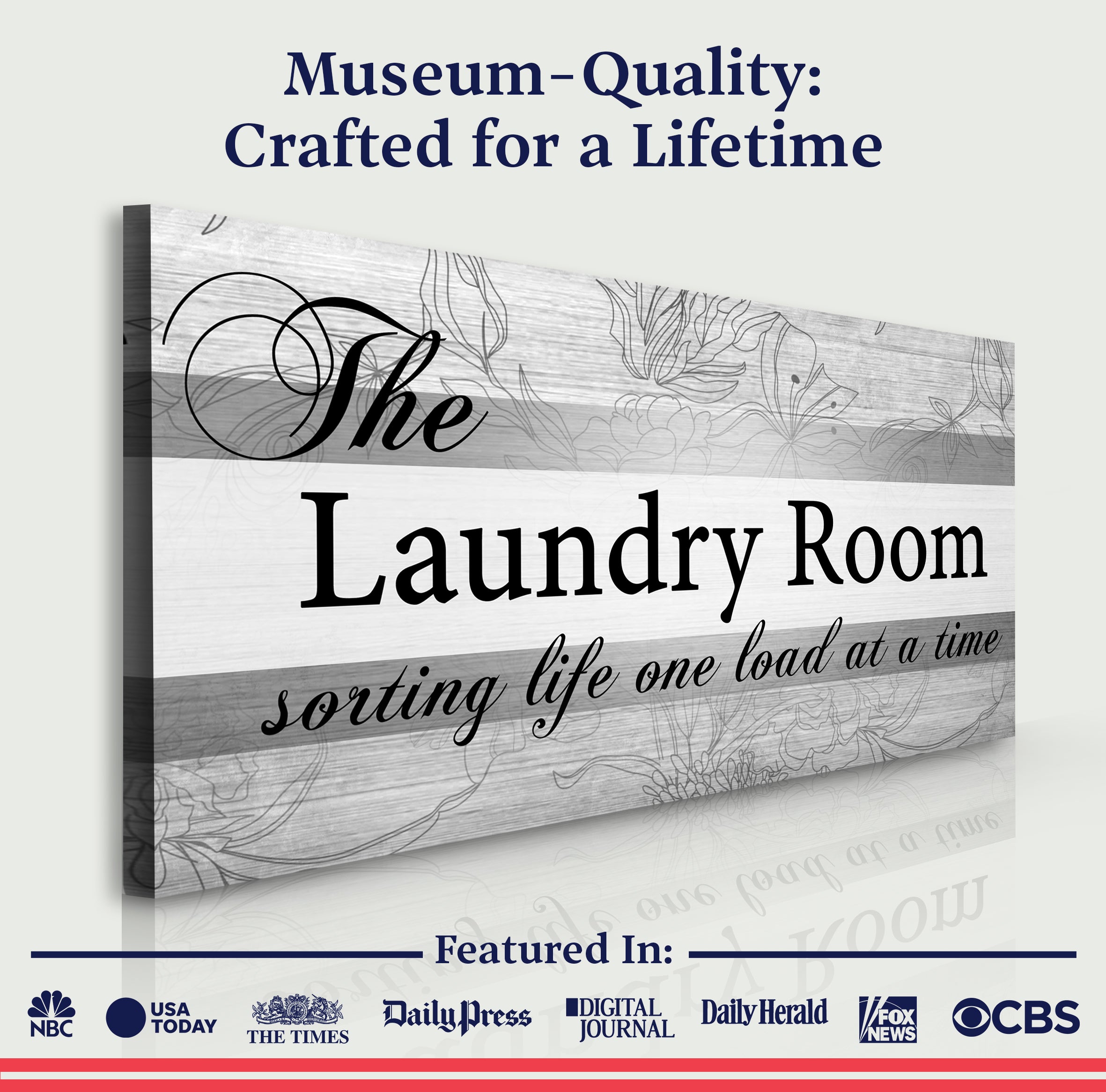 The Laundry Room Sign