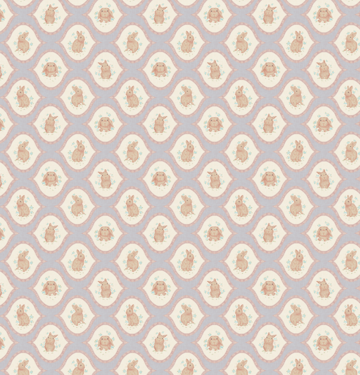 Poppie Wallpaper by Niranjana Mani Design