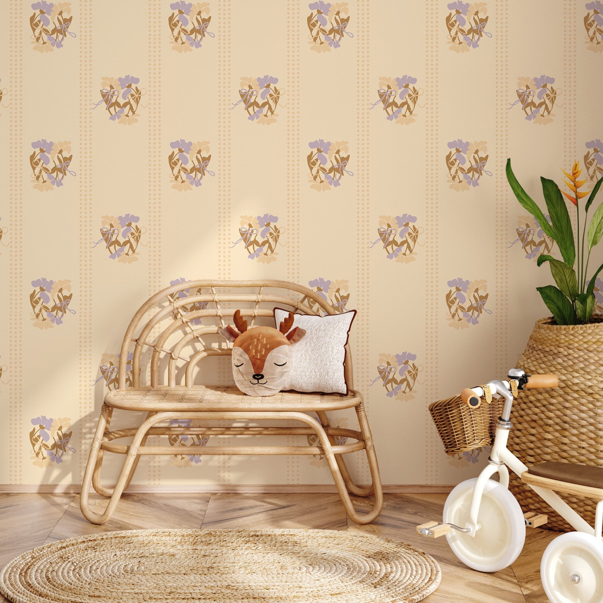 Kate Wallpaper by Leah Jo Design