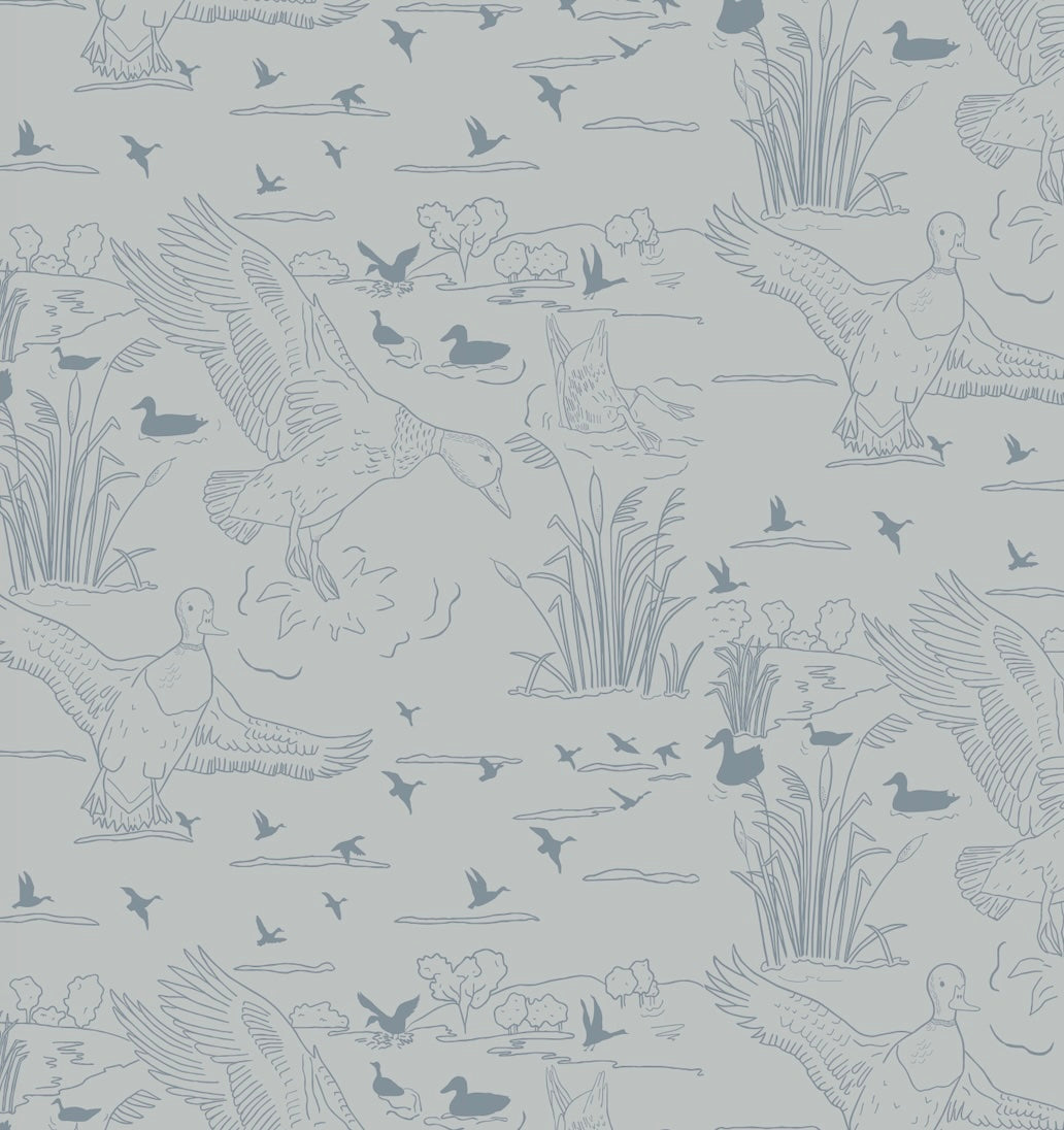 Wallace Wallpaper by Painted Hawk Design