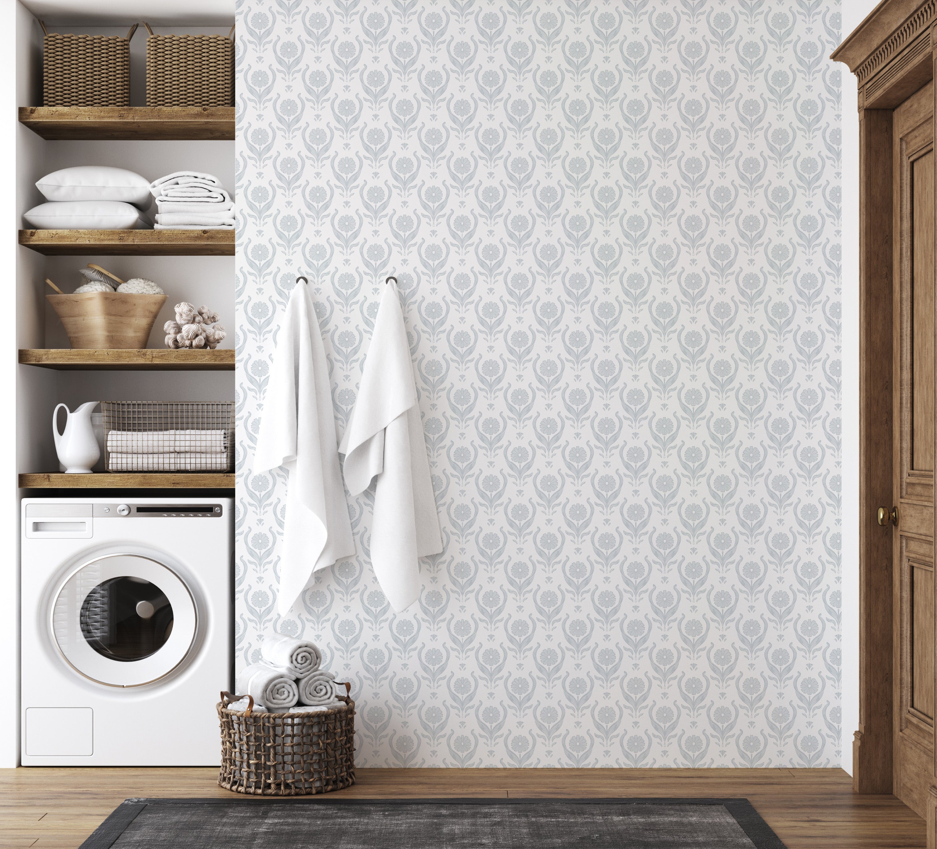 Dahlia Wallpaper by Caroline Rausch Design