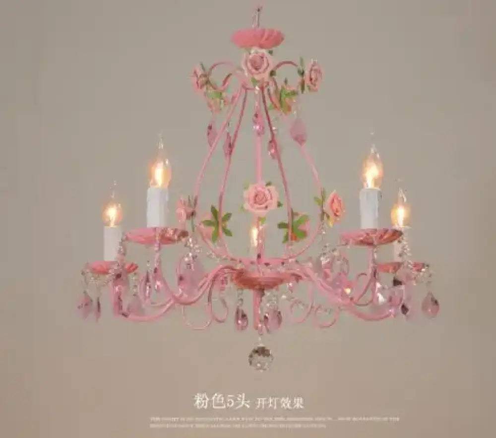 LED Crystal Ceramic Chandelier | Dining Room Home Lighting