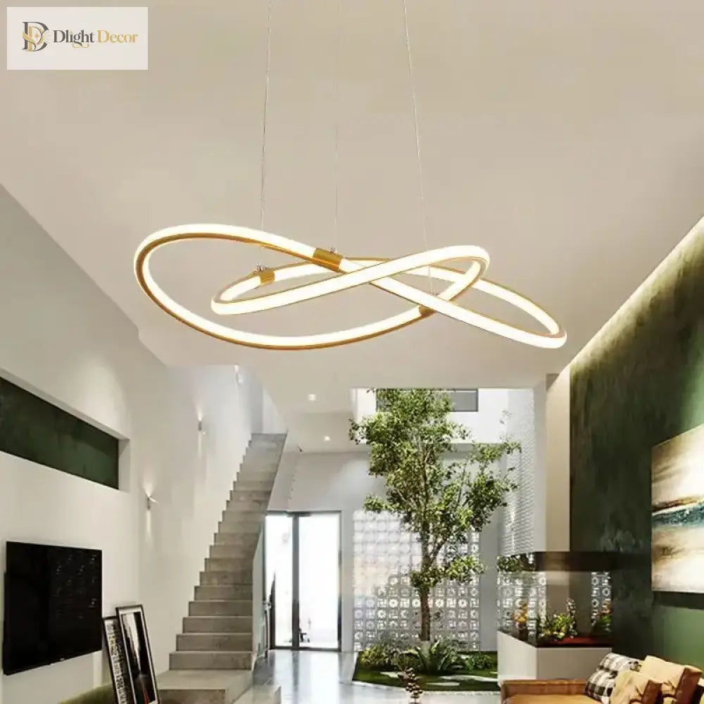 LED Dimmable Modern Pendant Light | Living Room Lighting