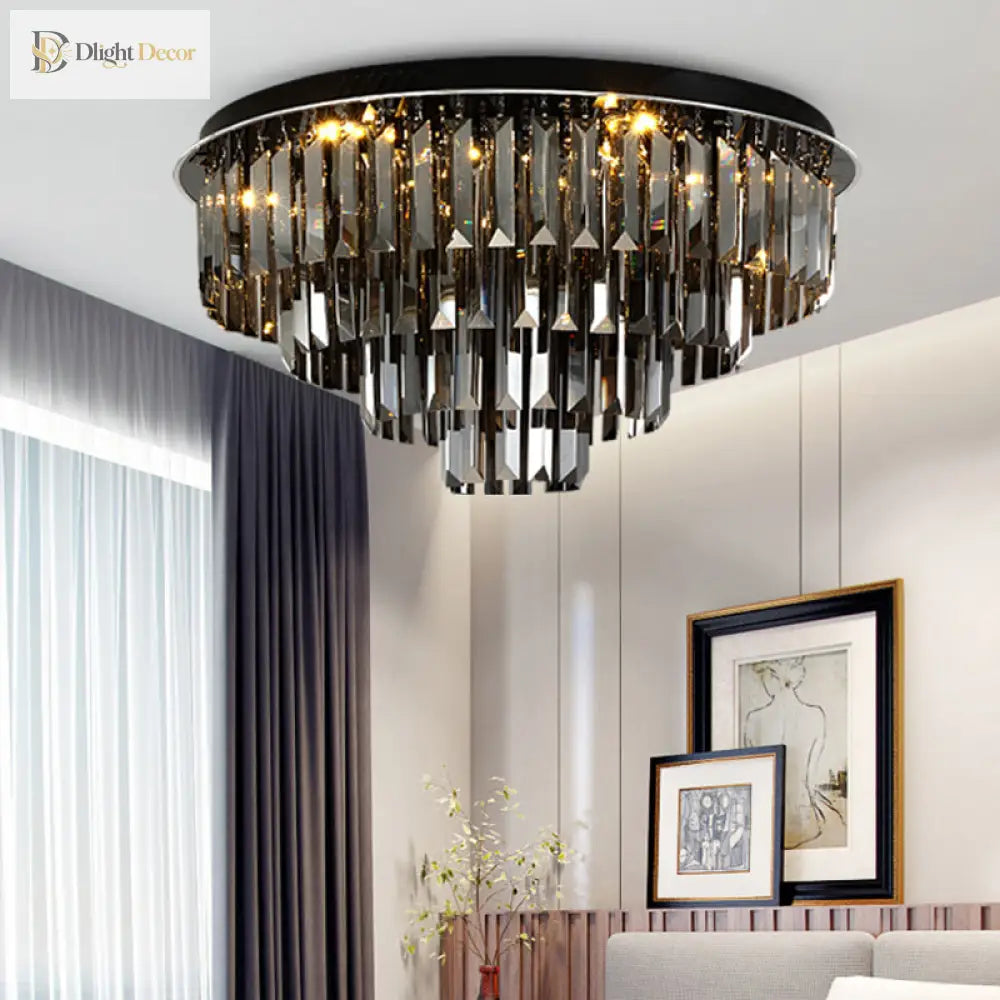 LED Flush Mount Light | Modern Interior Home Lighting