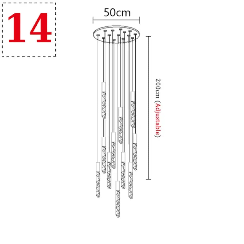 LED Modern Chandelier | Hallway & Entry Home Lighting