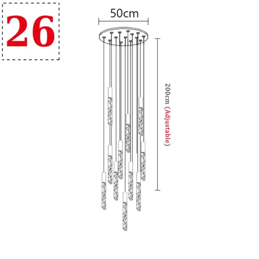 LED Modern Chandelier | Hallway & Entry Home Lighting