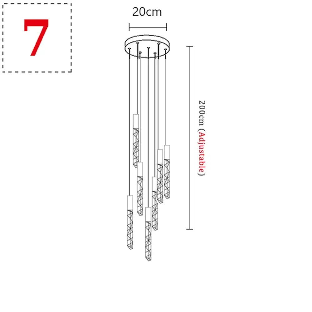 LED Modern Chandelier | Hallway & Entry Home Lighting
