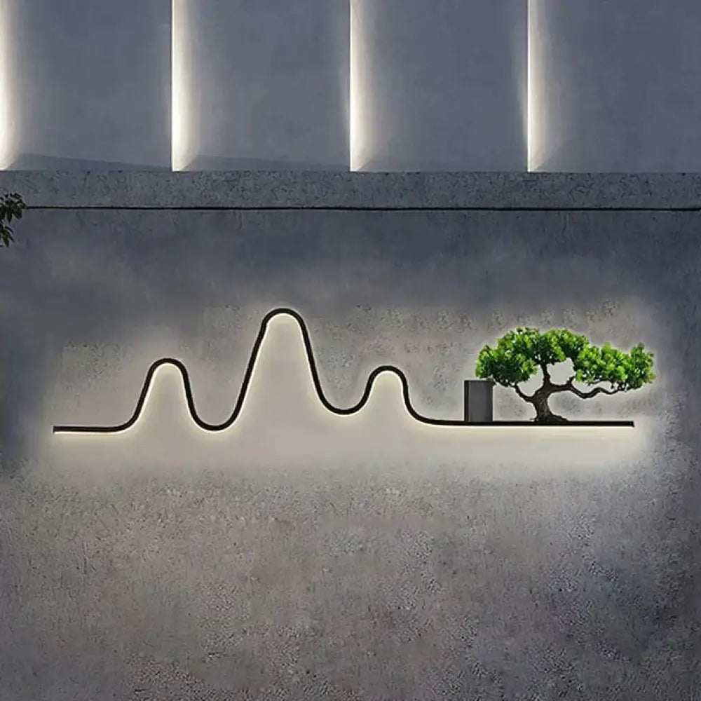 LED Signature Outdoor Wall Light | Outdoor Home Lighting