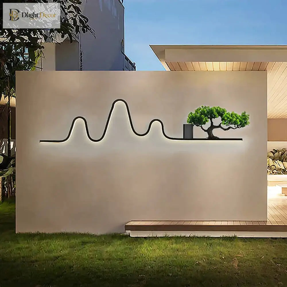 LED Signature Outdoor Wall Light | Outdoor Home Lighting