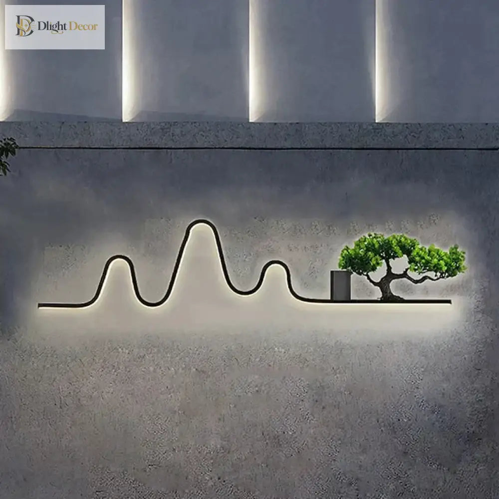 LED Signature Outdoor Wall Light | Outdoor Home Lighting