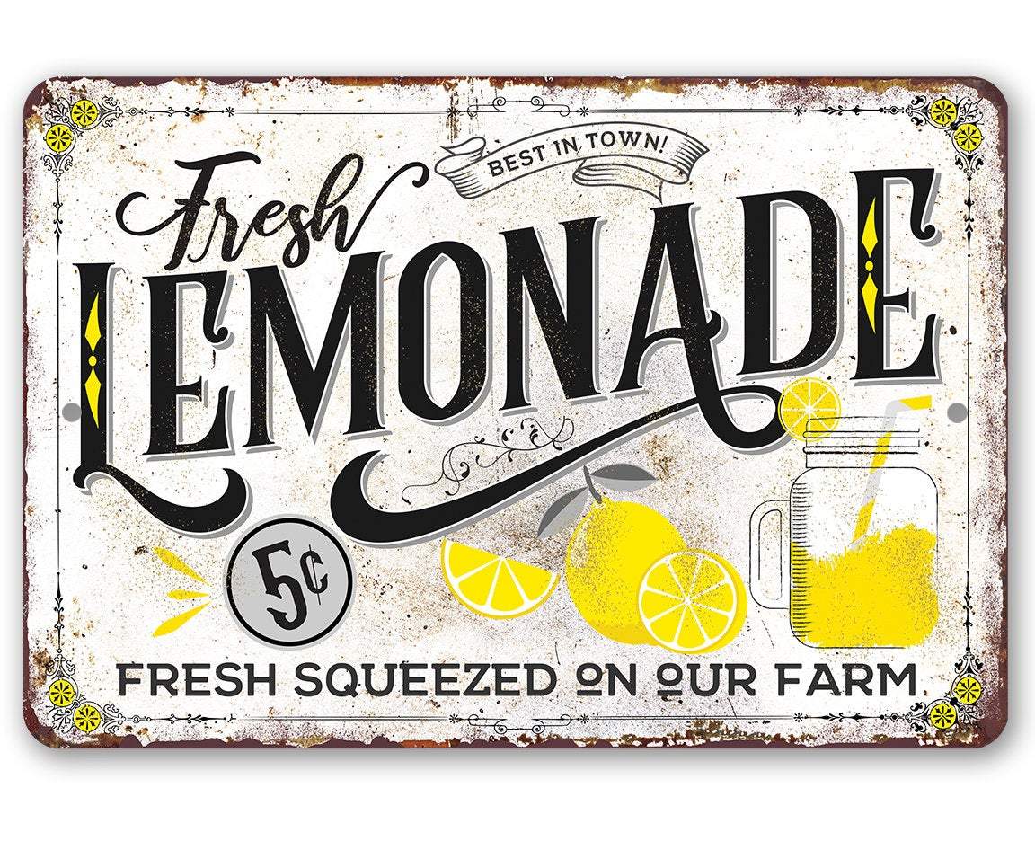 Lemonade - Metal Sign