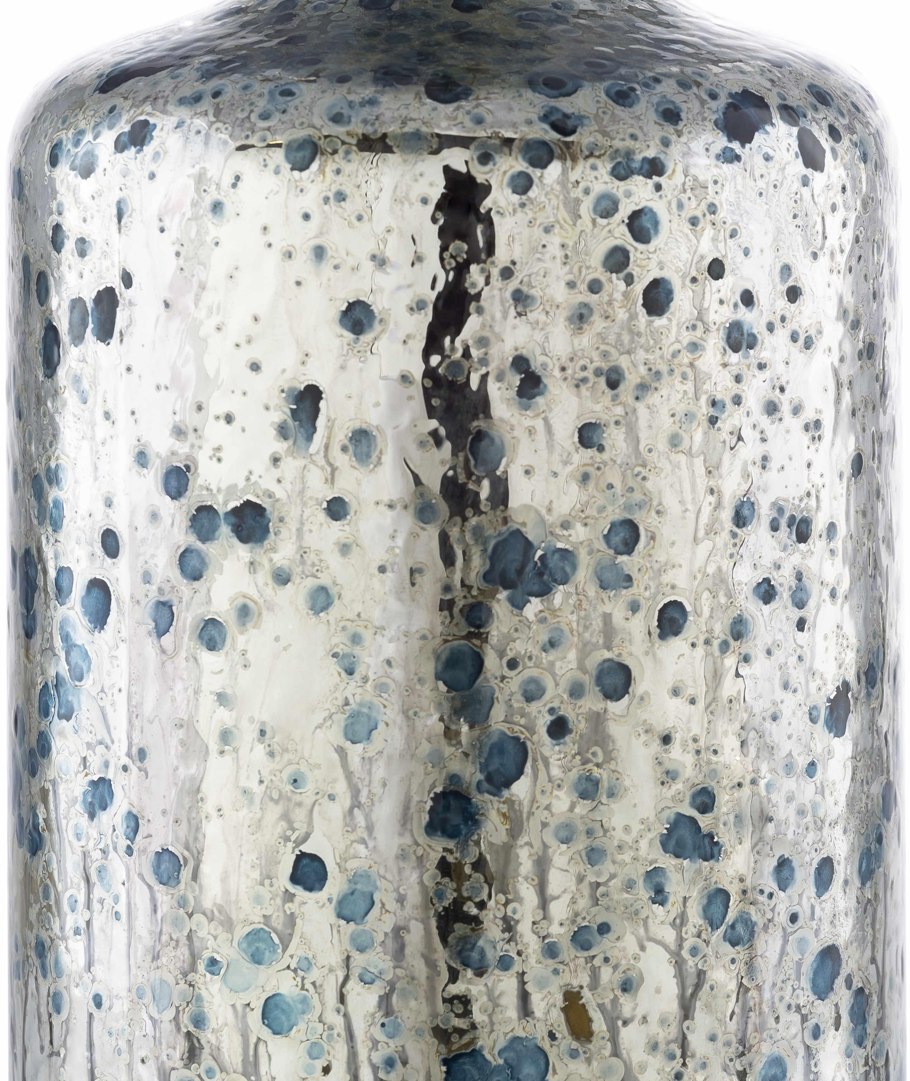 Lentner Ribbed White Ceramic Table Lamp - PRHOMZ