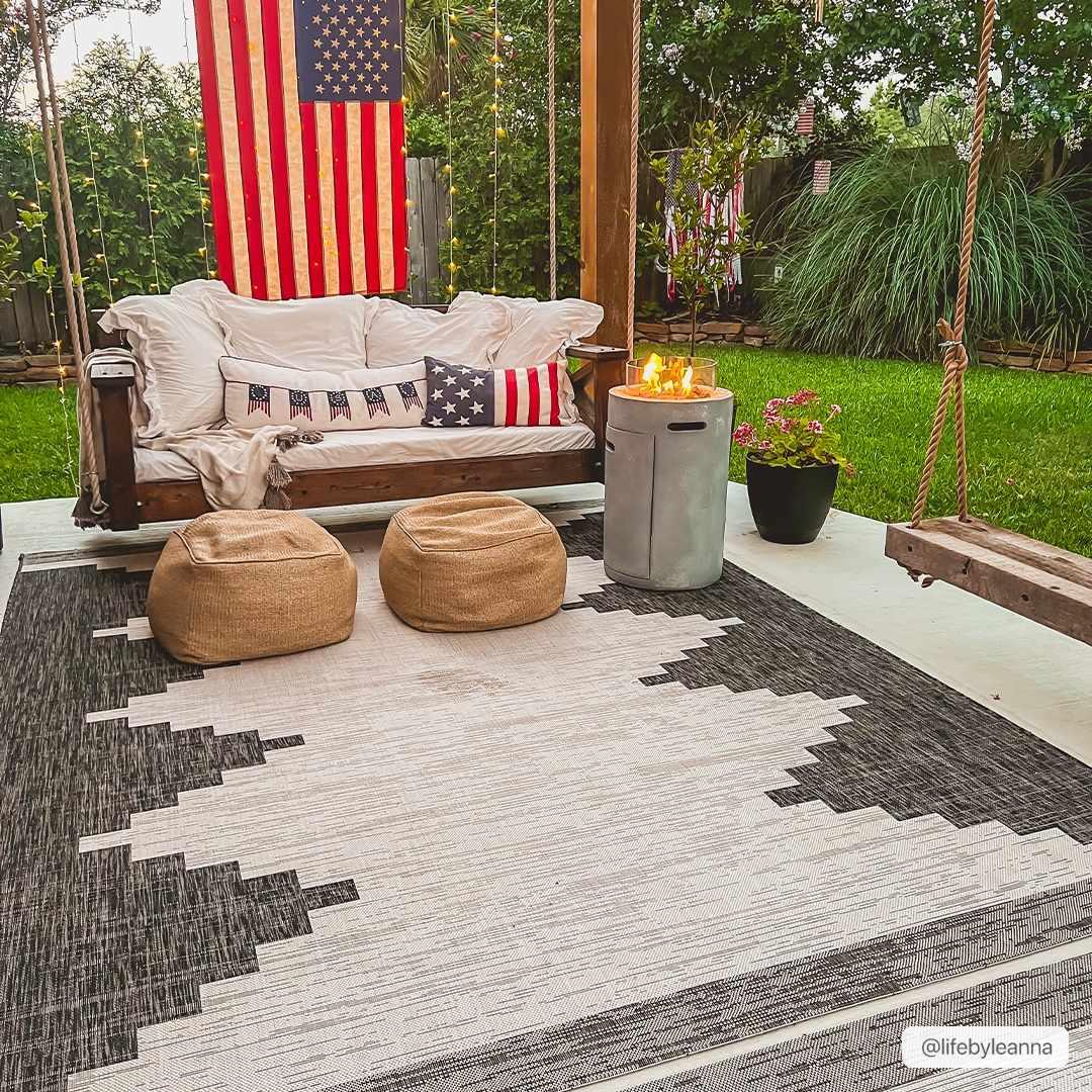 Djugun Outdoor Rug - PRHOMZ