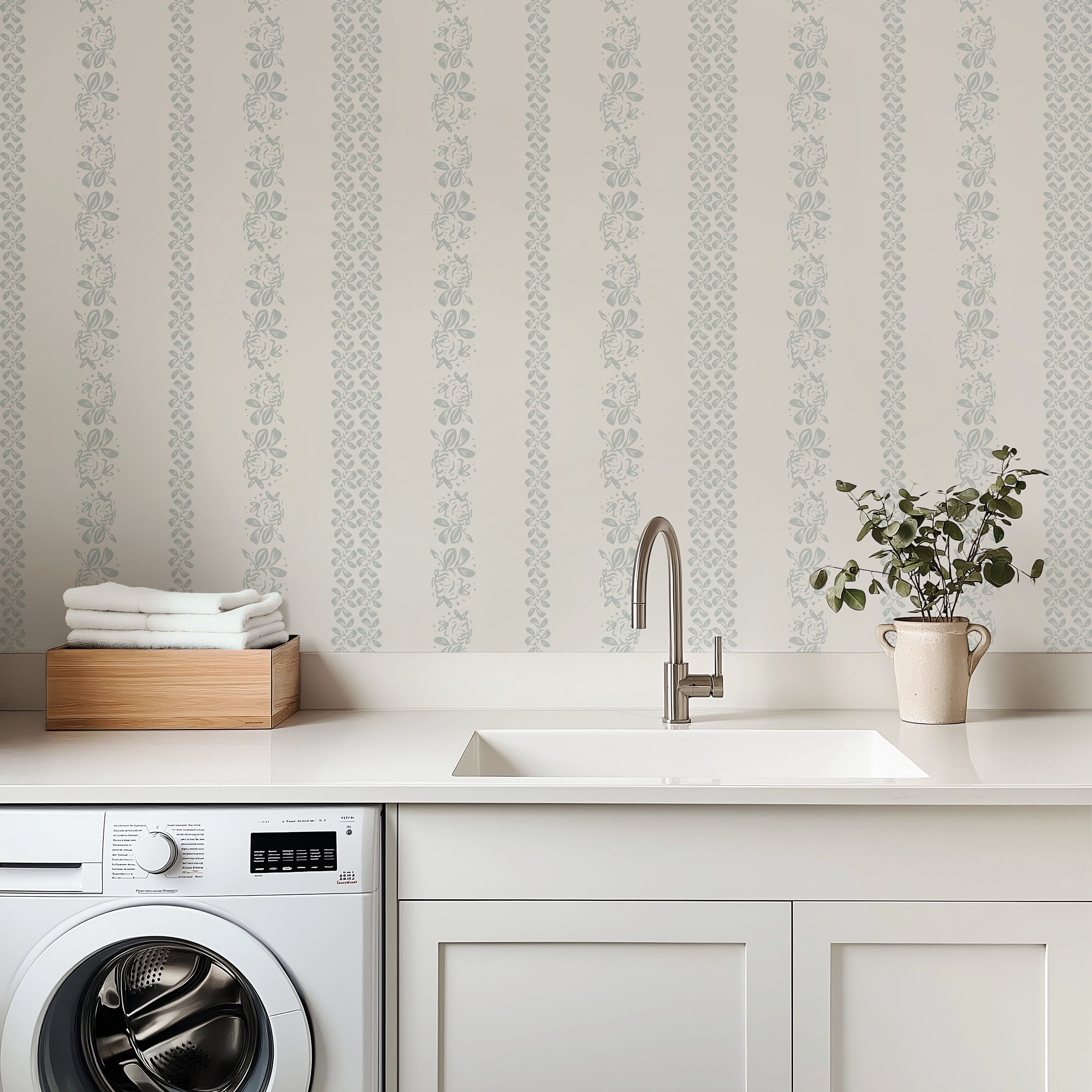 Evanthe Wallpaper by WabiSabi Pattern Studio
