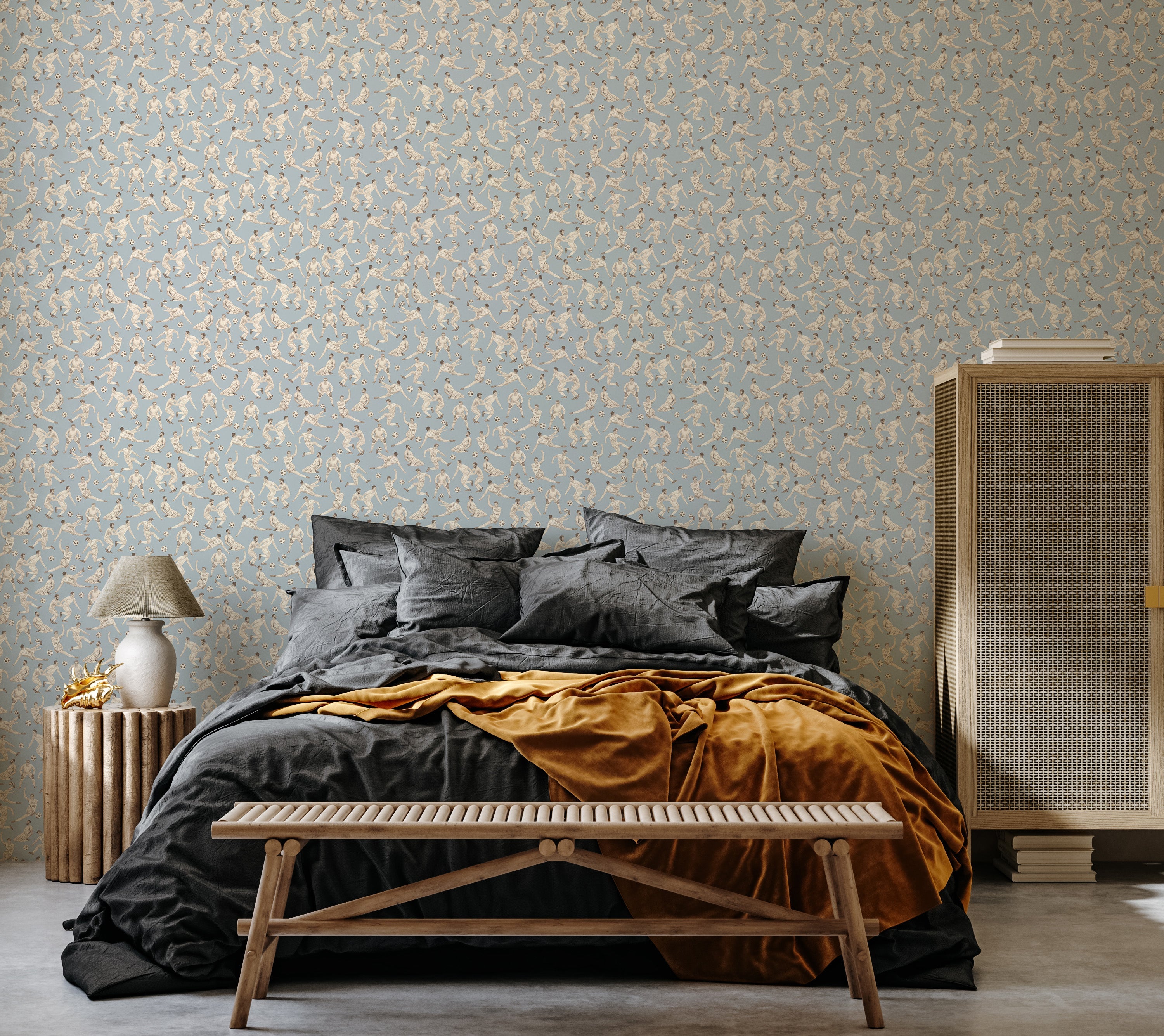Colin Wallpaper by Hailey Kiefer Designs