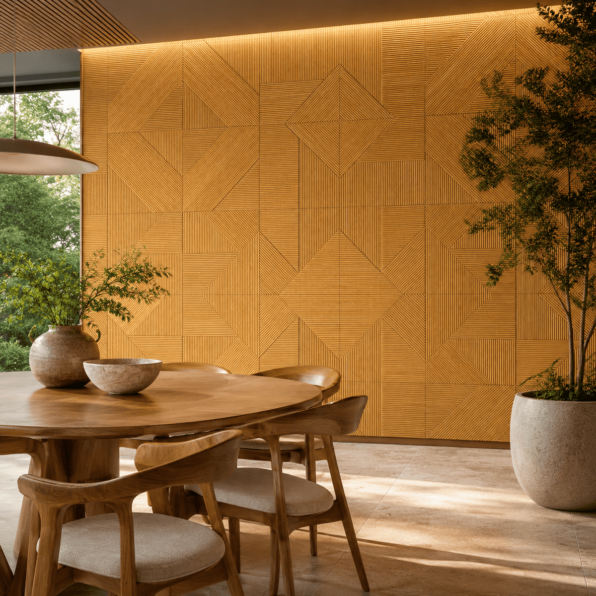 ARQ® Natural Solid Wood Wall Panels