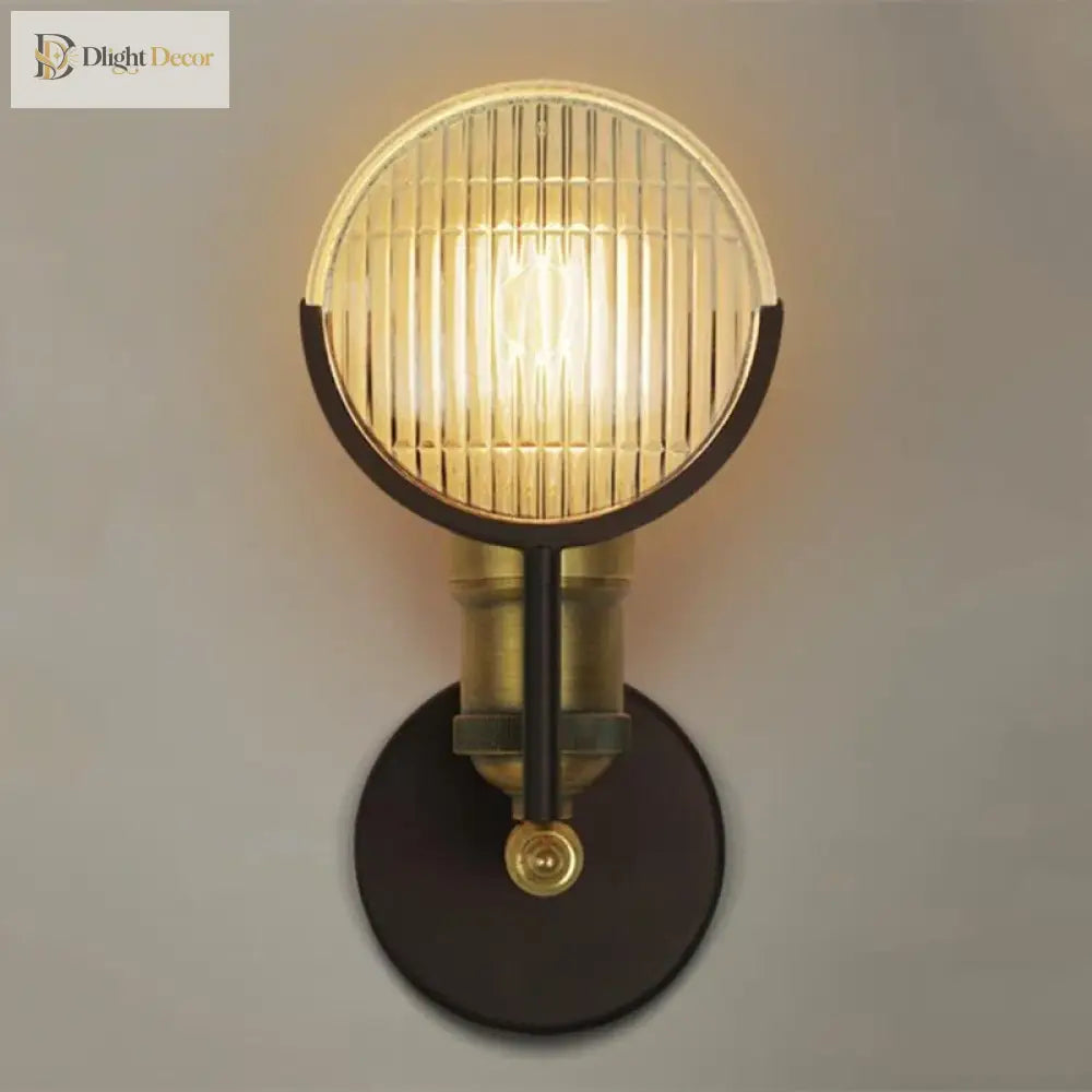 Loft Industrial Wall Sconce | Bedroom & Hallway Lighting