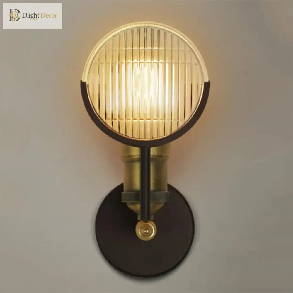 Loft Industrial Wall Sconce | Bedroom & Hallway Lighting