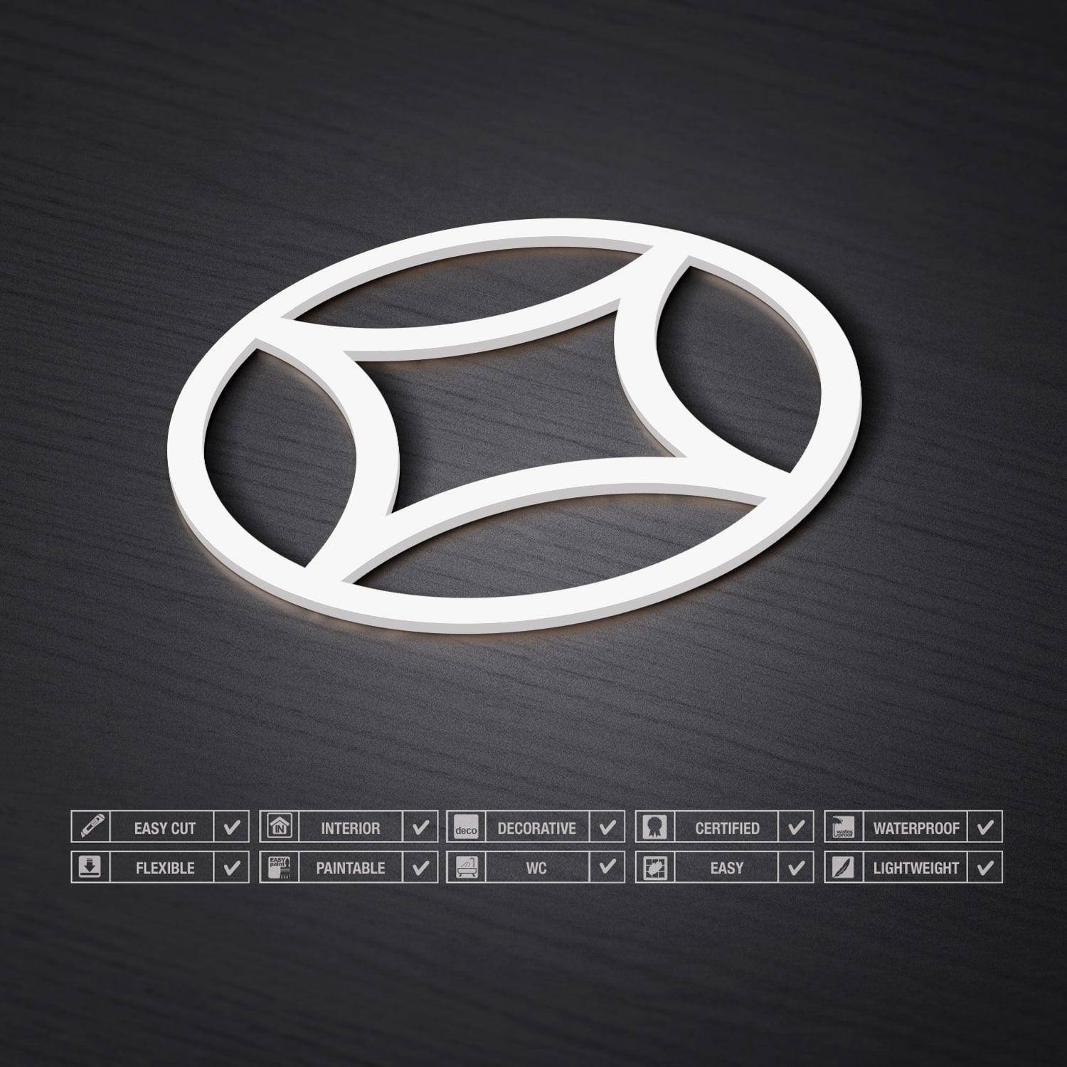 3D Wall Panels Geometric Stars - PRHOMZ