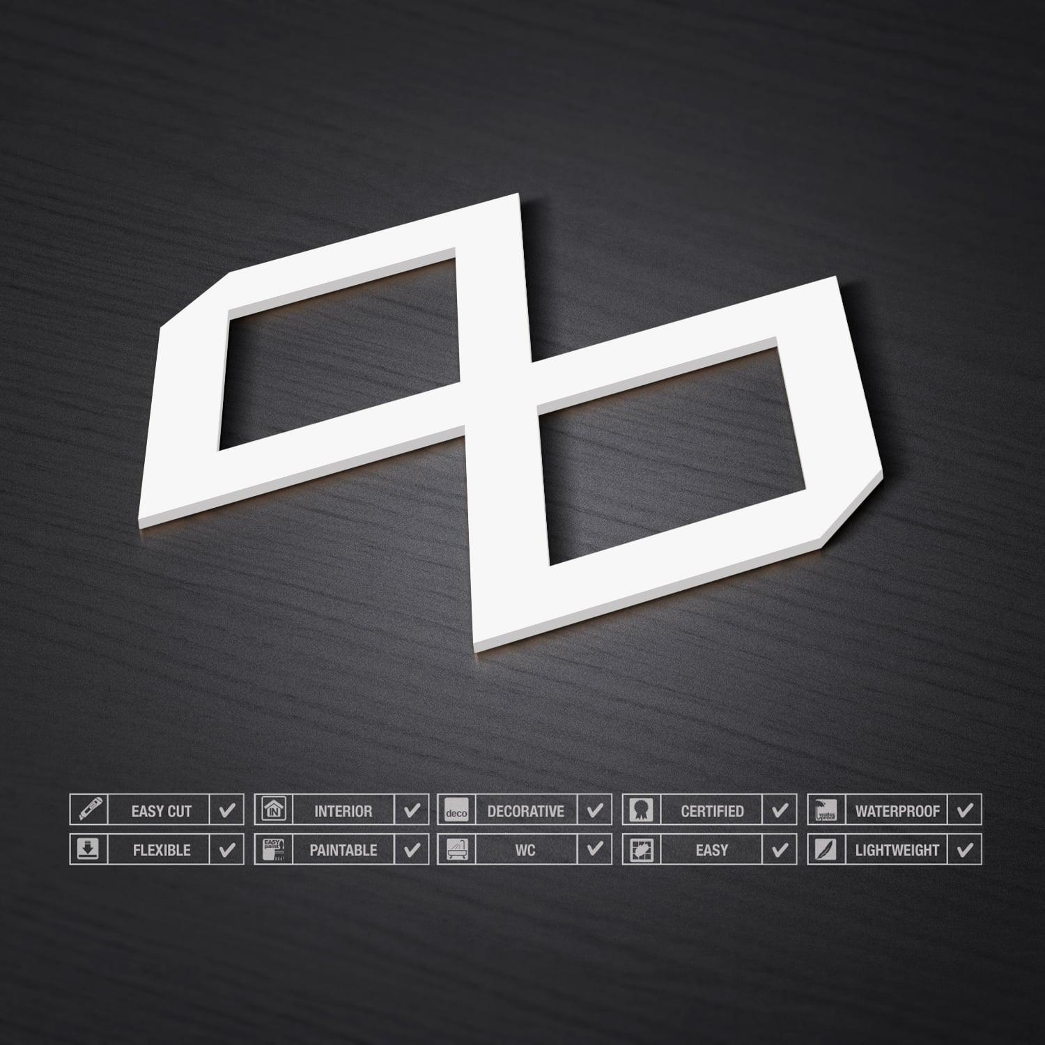 Chevron 3D Wall Panels - PRHOMZ