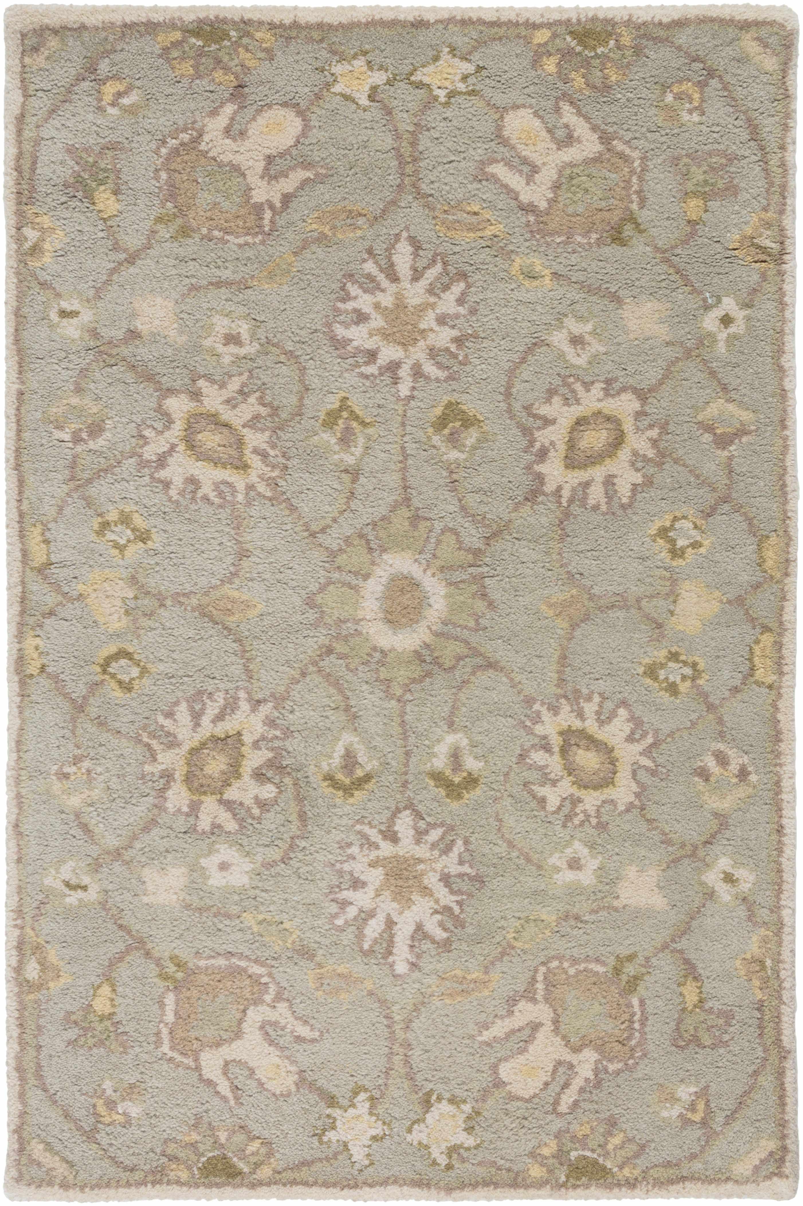 Logville Hand Tufted Light Olive 1121 Area Rug - PRHOMZ