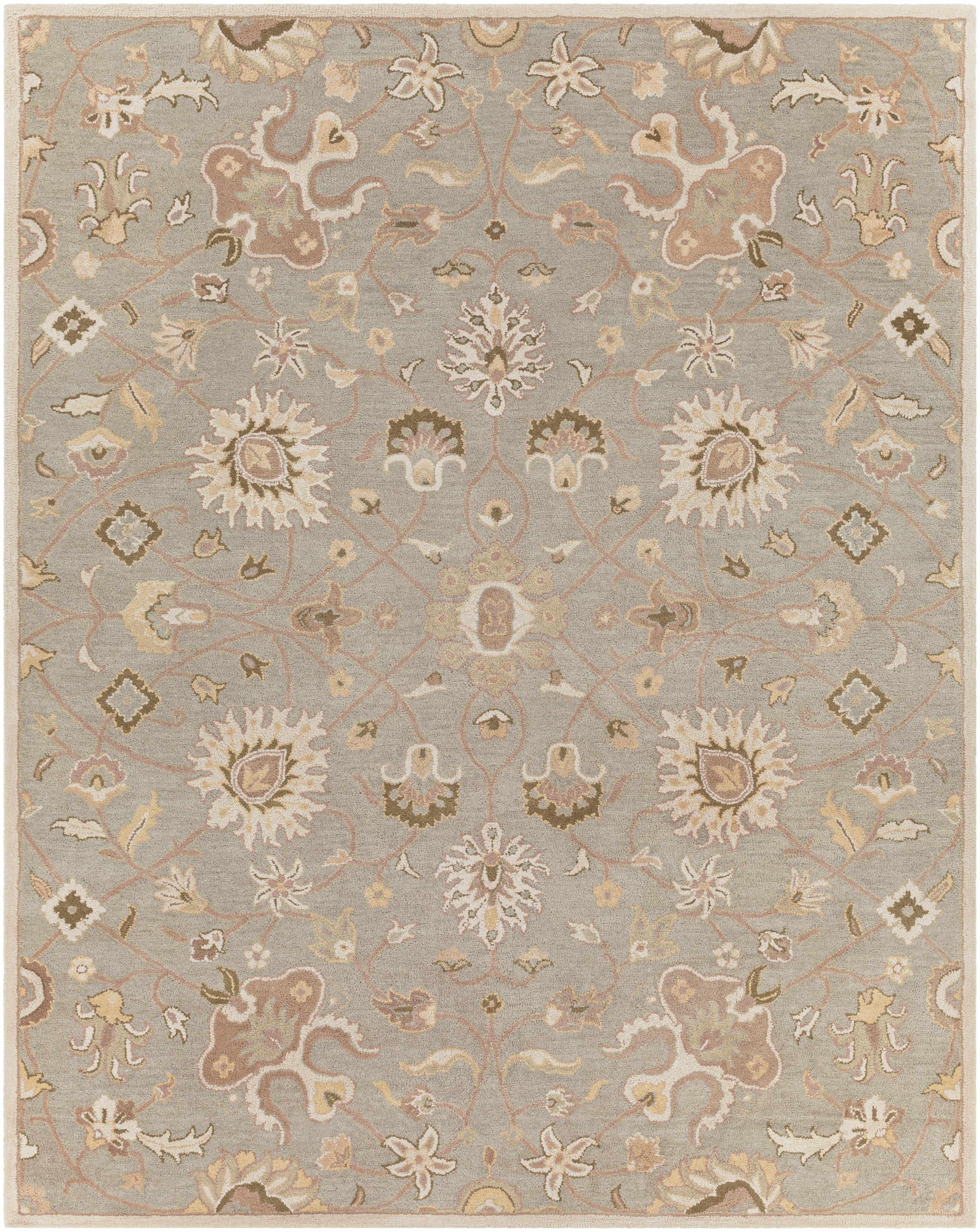 Logville Hand Tufted Light Olive 1121 Area Rug - PRHOMZ