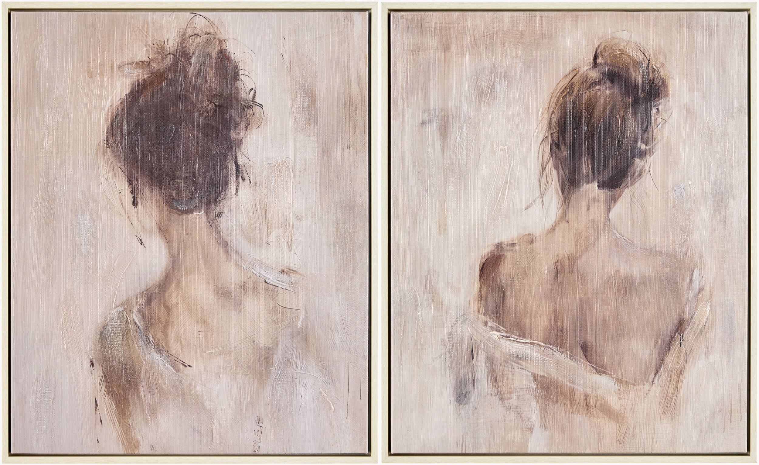 Soft Light Gray Modern Framed Wall Art for modern gallery walls-0