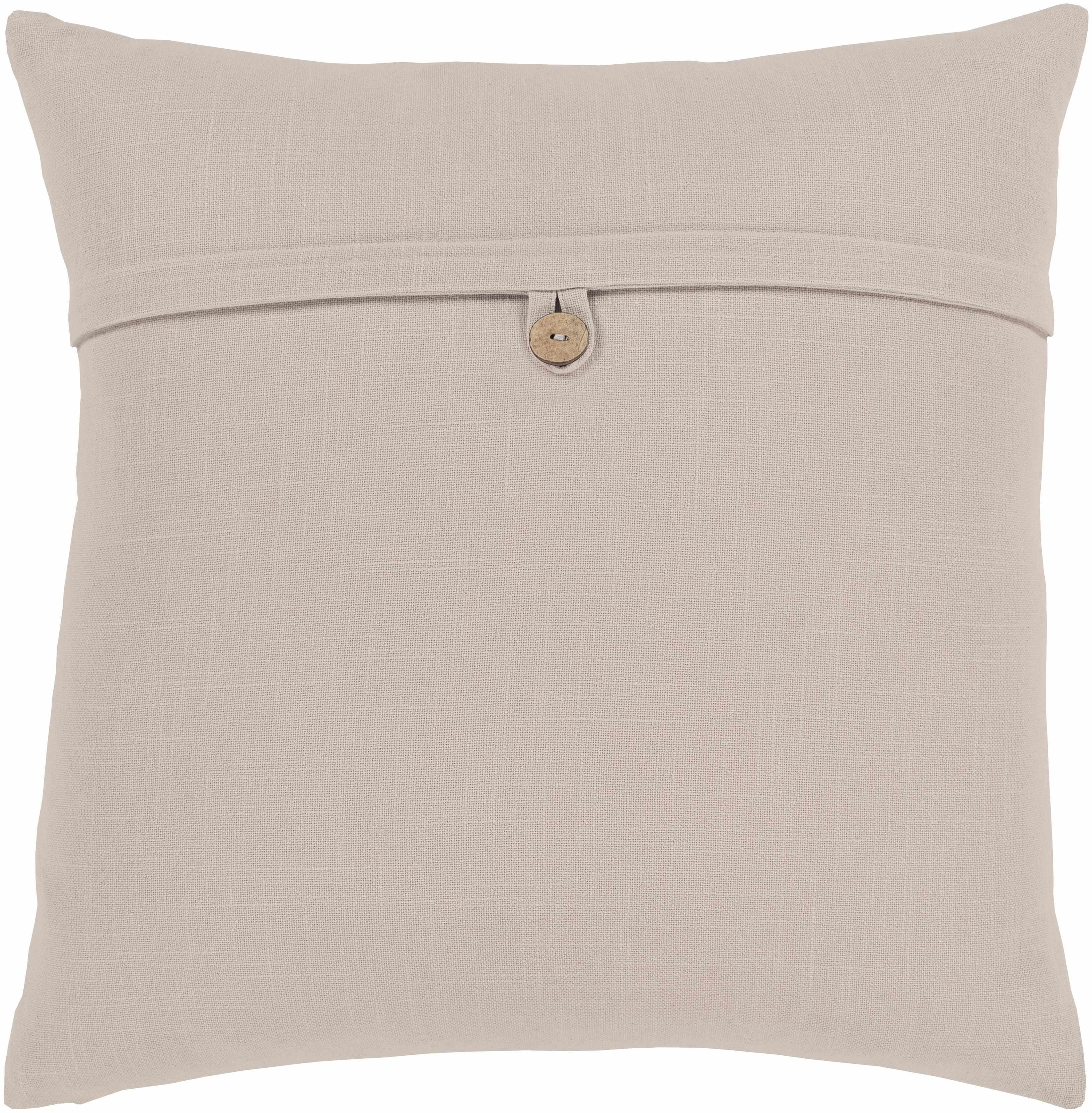 Louisville Tan Square Throw Pillow - PRHOMZ