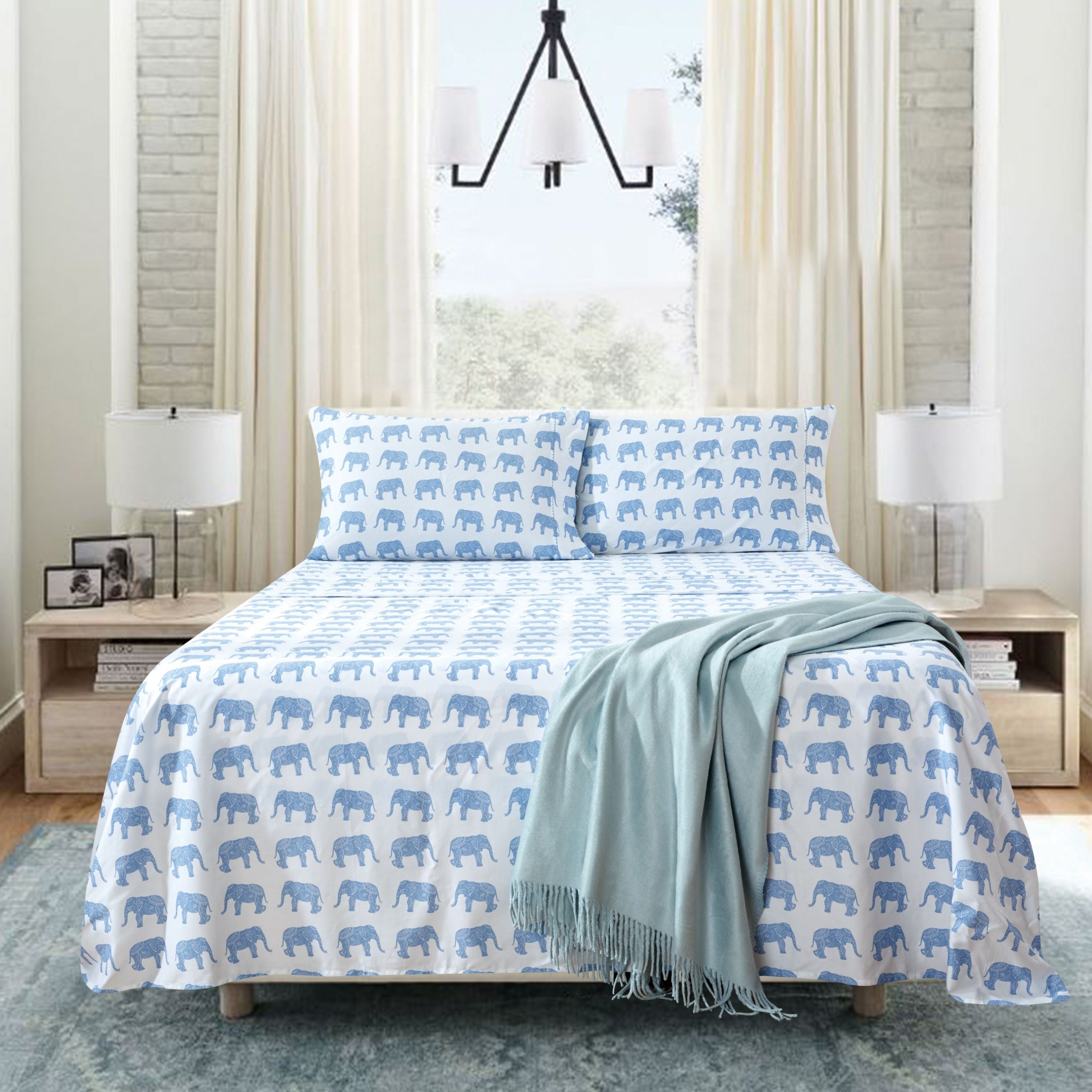 Elephants Sheet Set