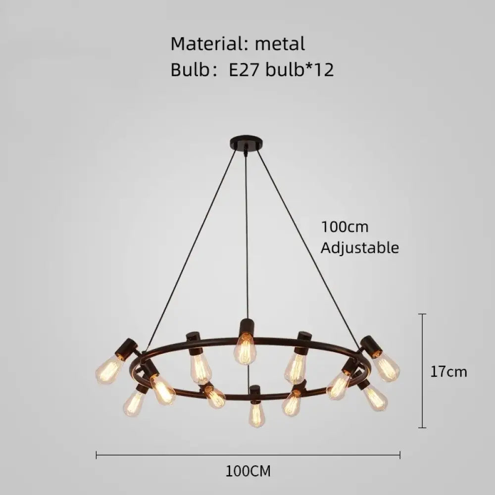 Lucie Adjustable Chandelier | Modern Dining Room Lighting