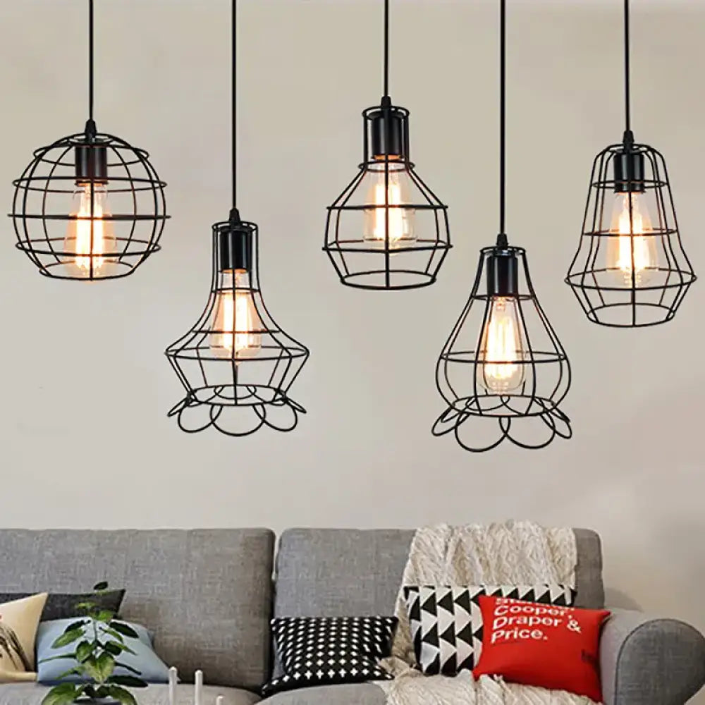Luna Industrial Pendant Light | Dining Room Home Lighting