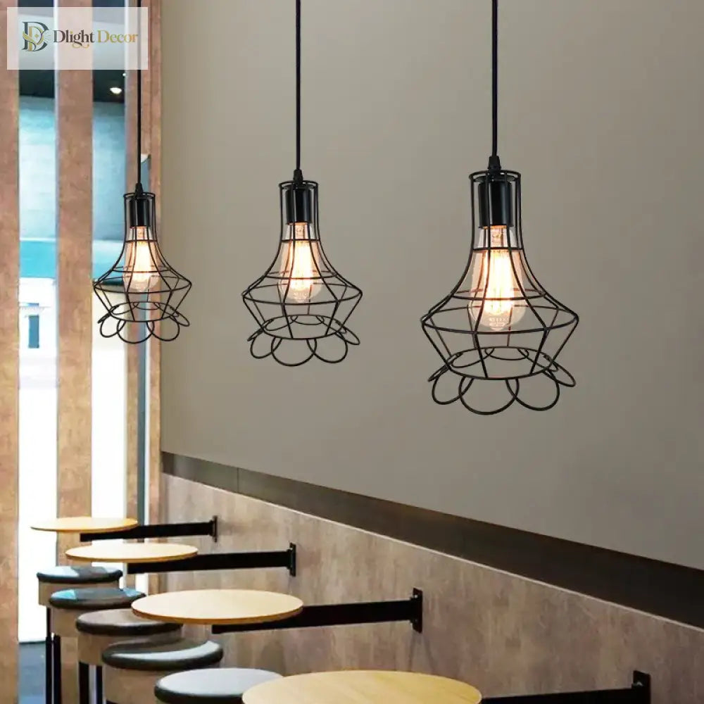 Luna Industrial Pendant Light | Dining Room Home Lighting