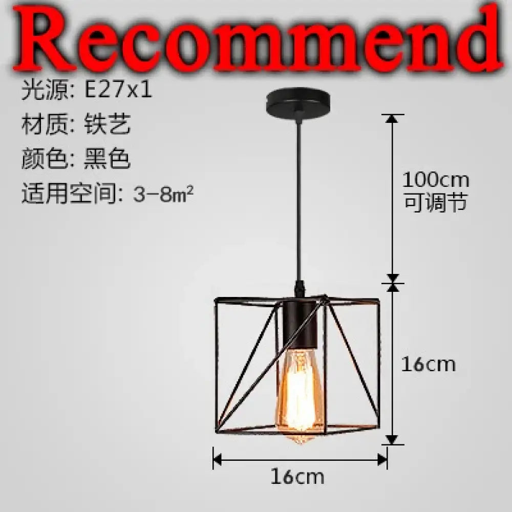 Luna Industrial Pendant Light | Dining Room Home Lighting