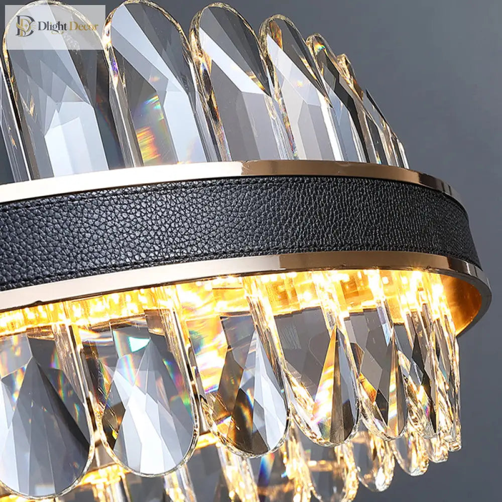 Luna Modern Crystal Chandelier | Dining Room Home Lighting