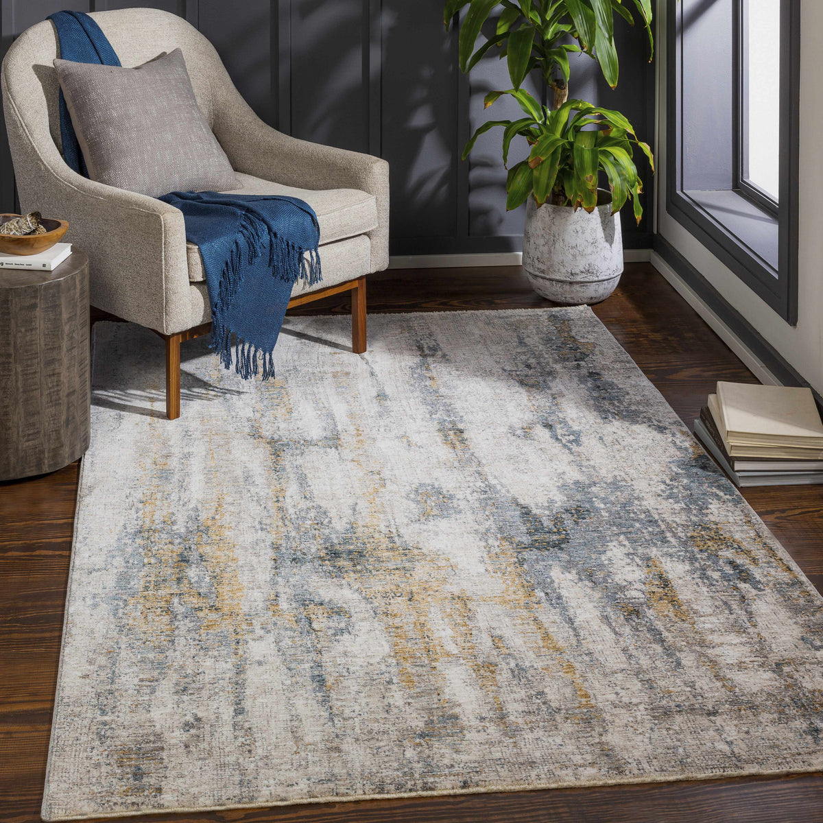Lurnea Luxe Fringe Rug