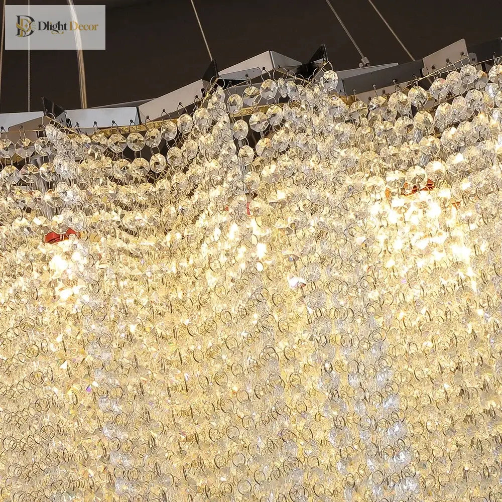 Luxurious LED Modern Chandelier | Dining Room Lighting