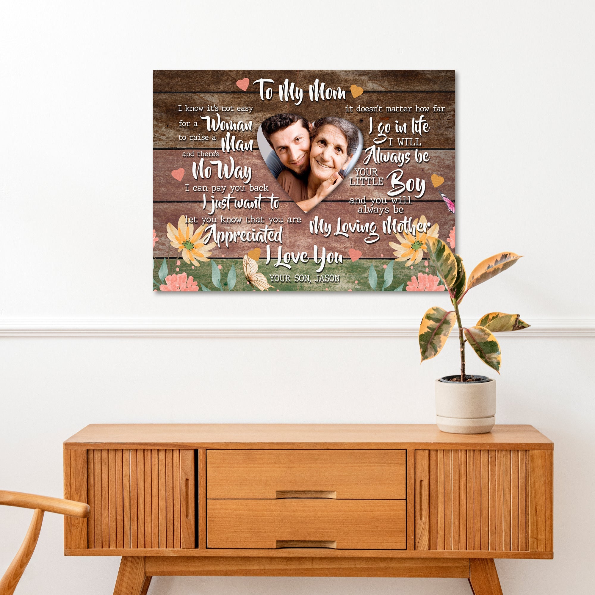 Mother's Day Sign Always My Loving Mother